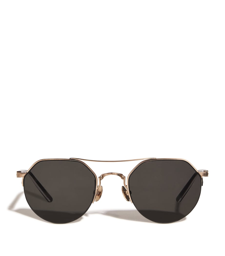 Matsuda M3141 Sunglasses Brushed Gold Image 1