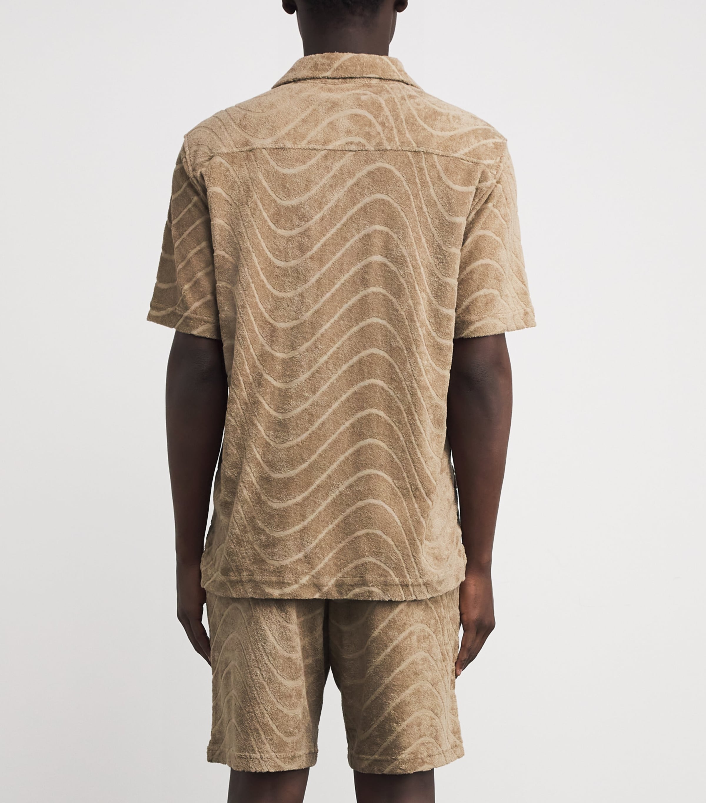 Terry Cotton Roberto Shirt 250-KHAKI Image 4