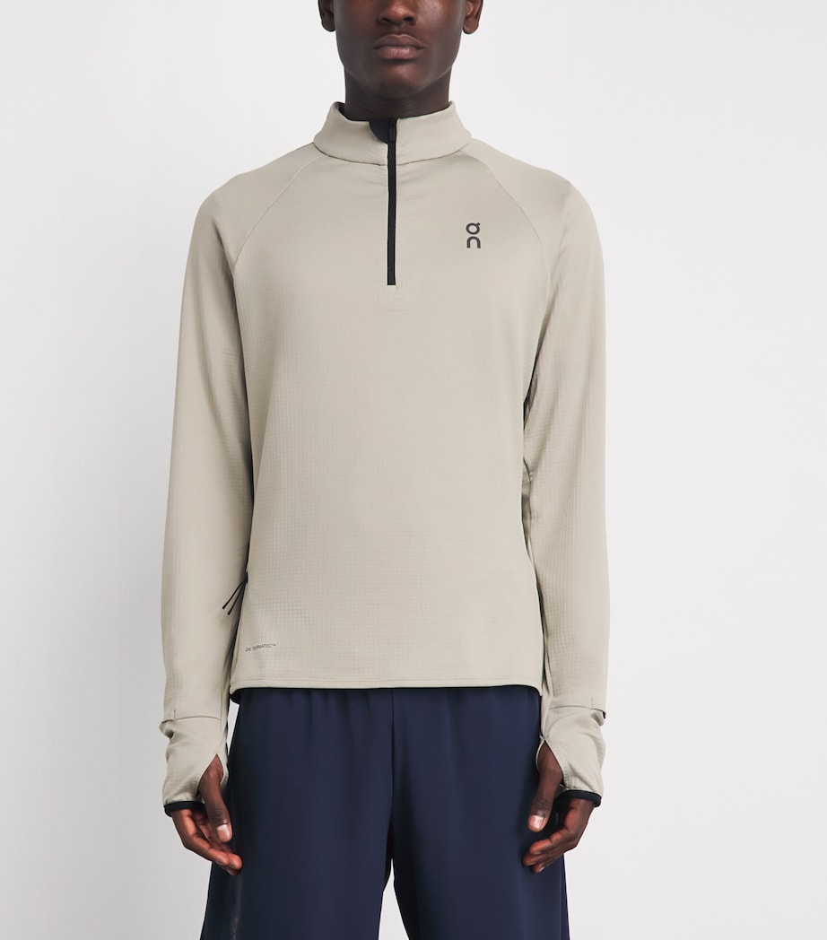 On Mens Long-Sleeve Climate Top Brume Image 4