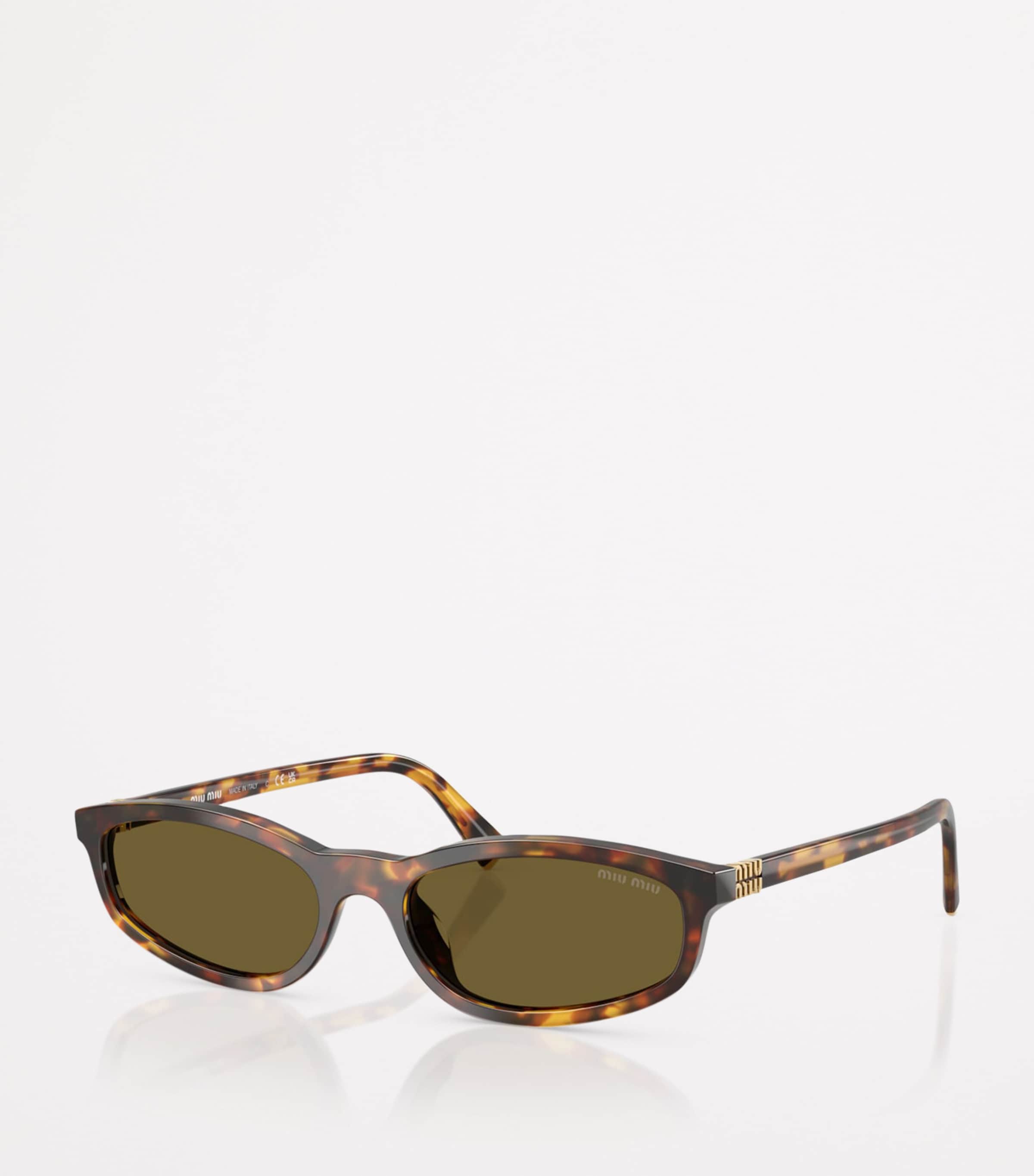 Acetate Oval Sunglasses 14L09Z Image 1