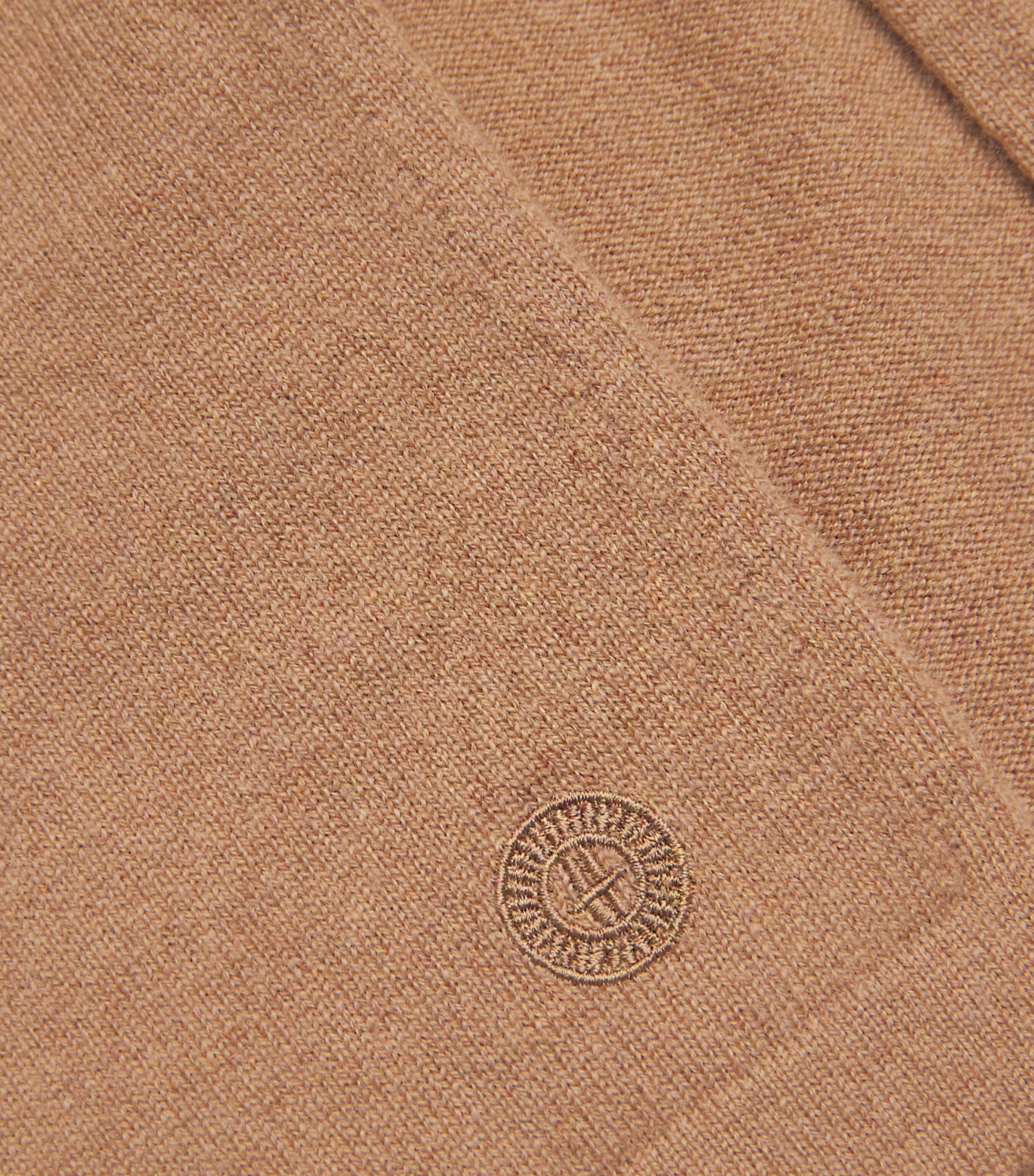 Cashmere Sleeveless Midi Dress LLAMA Image 5