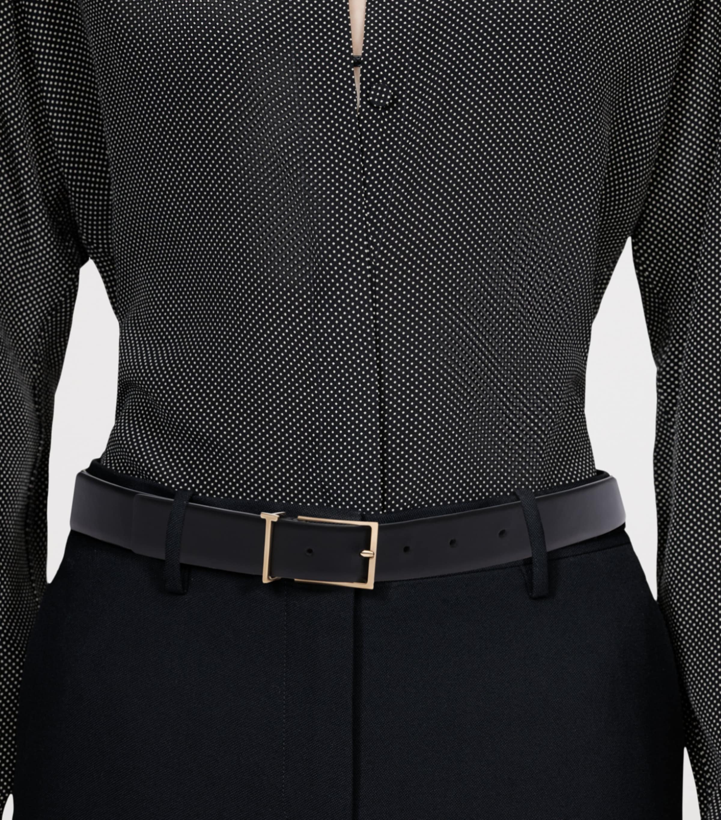 TOM FORD Leather Classic Belt Naa Image 2
