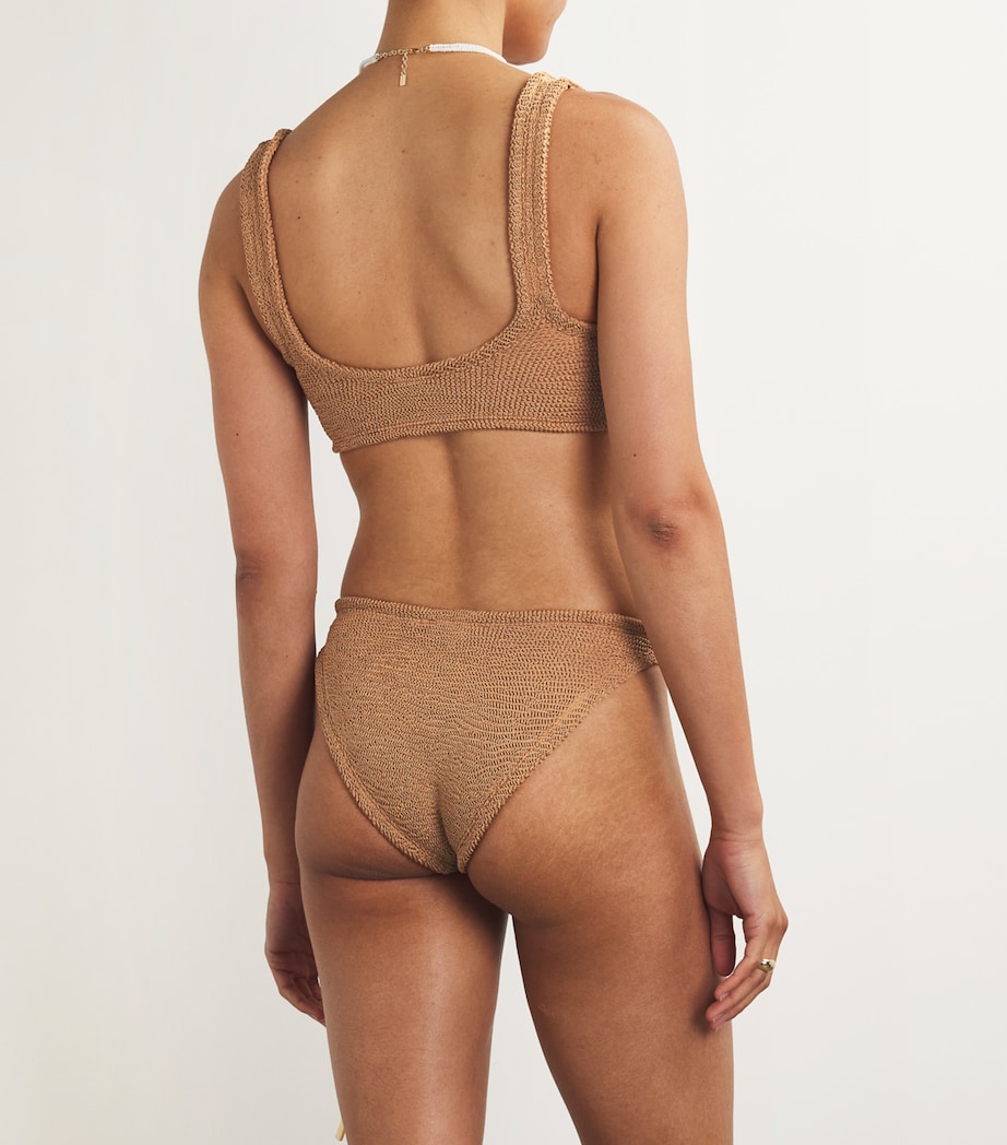 Xandra Bikini METALLIC COCOA Image 3