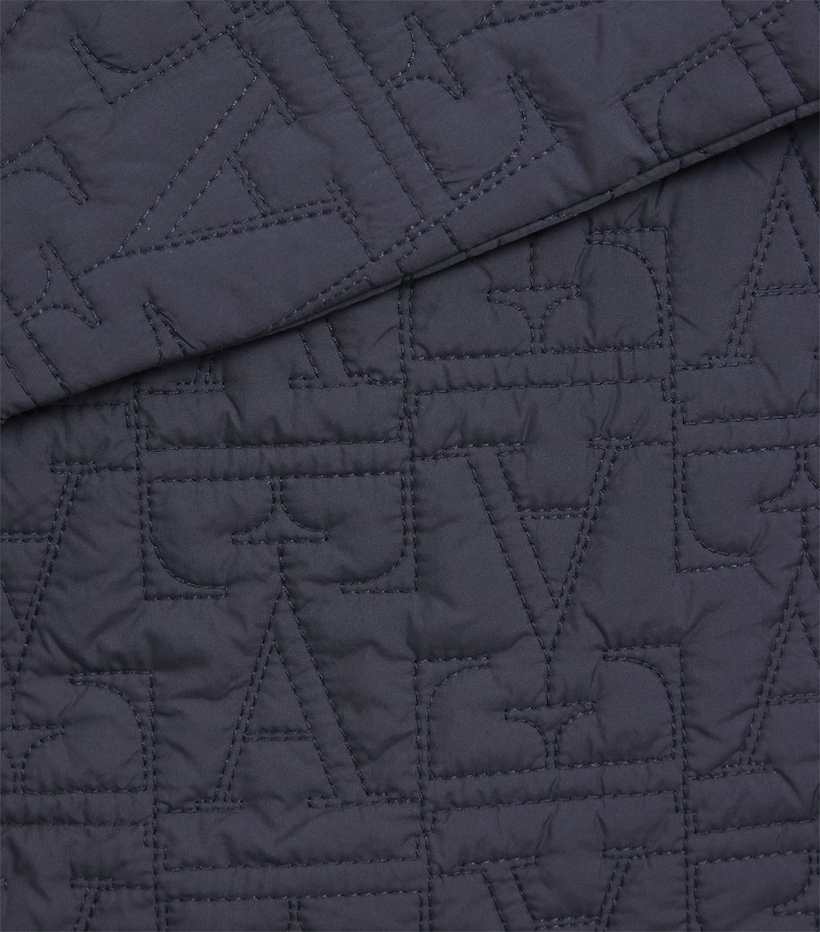 Emporio Armani Kids Quilted Jacket (4-16 Years) Odyssey Gray Image 3