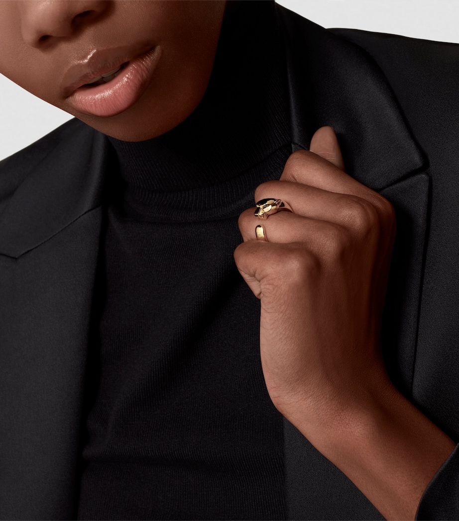 Yellow Gold Massai Panthère de Cartier Ring YELLOW GOLD Image 4