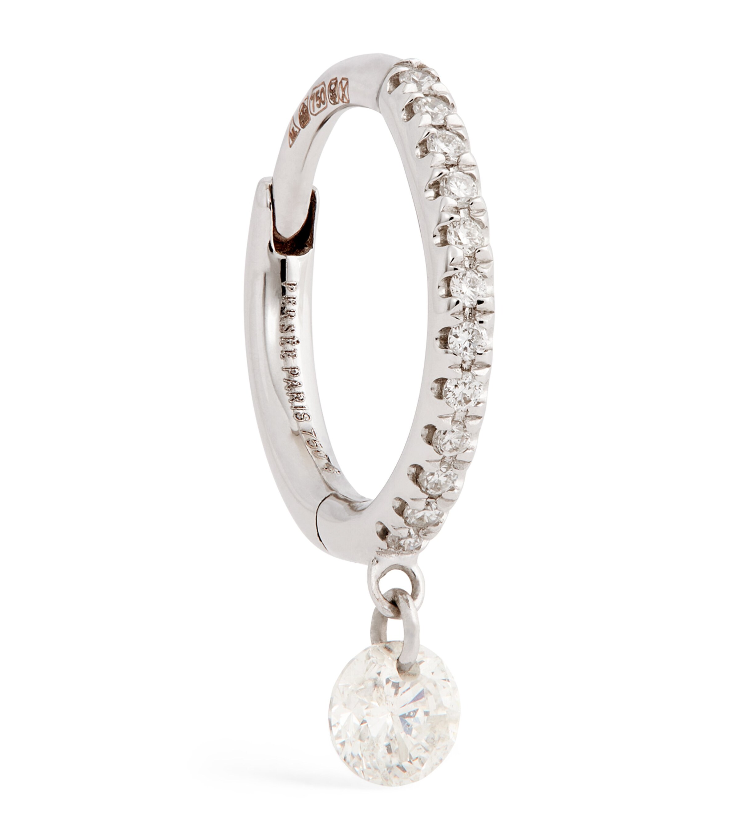Persée White Gold And Diamond Danae Single Earring In White