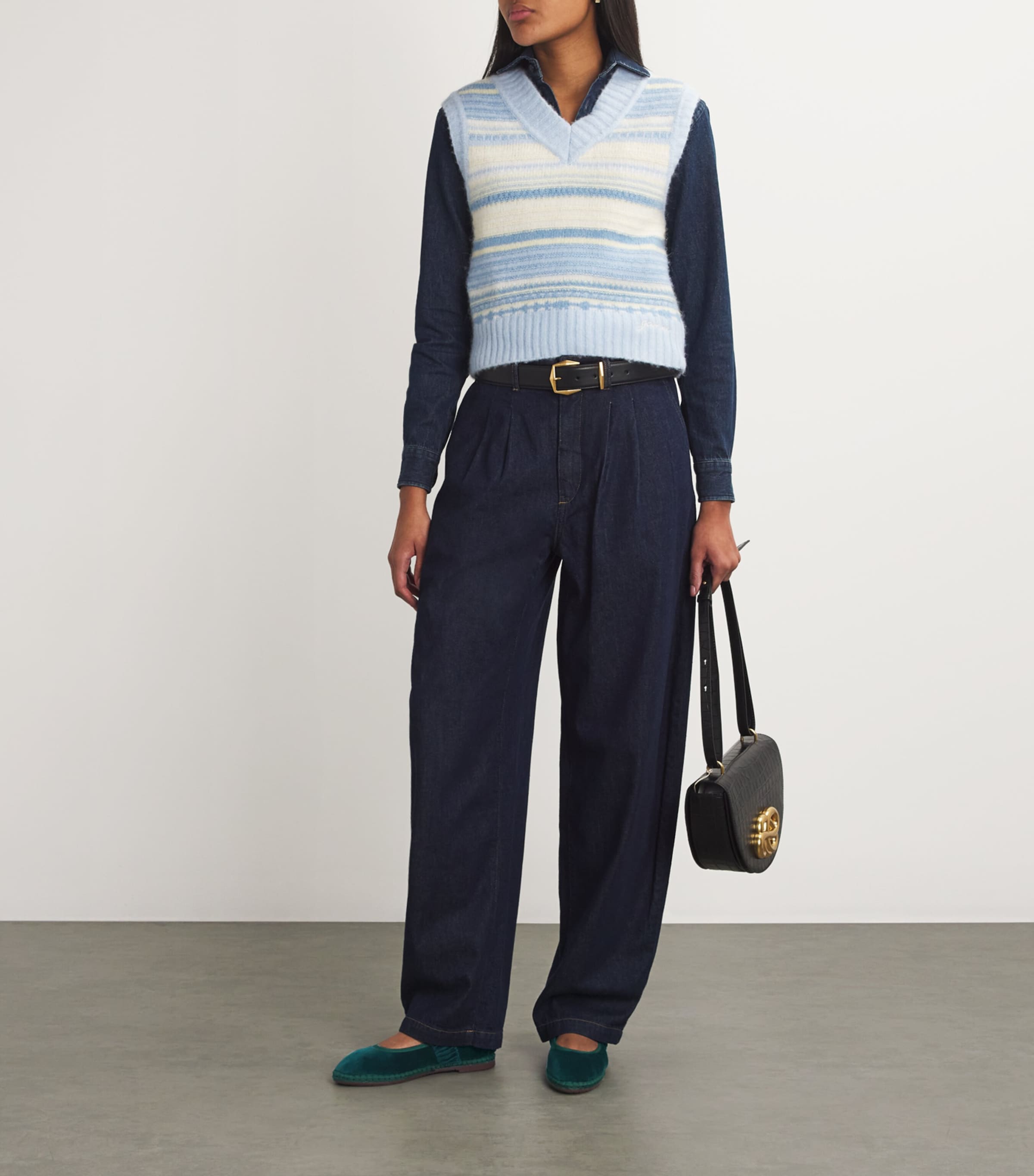 Velvet Mafalda Espadrilles DARK GREEN Image 2