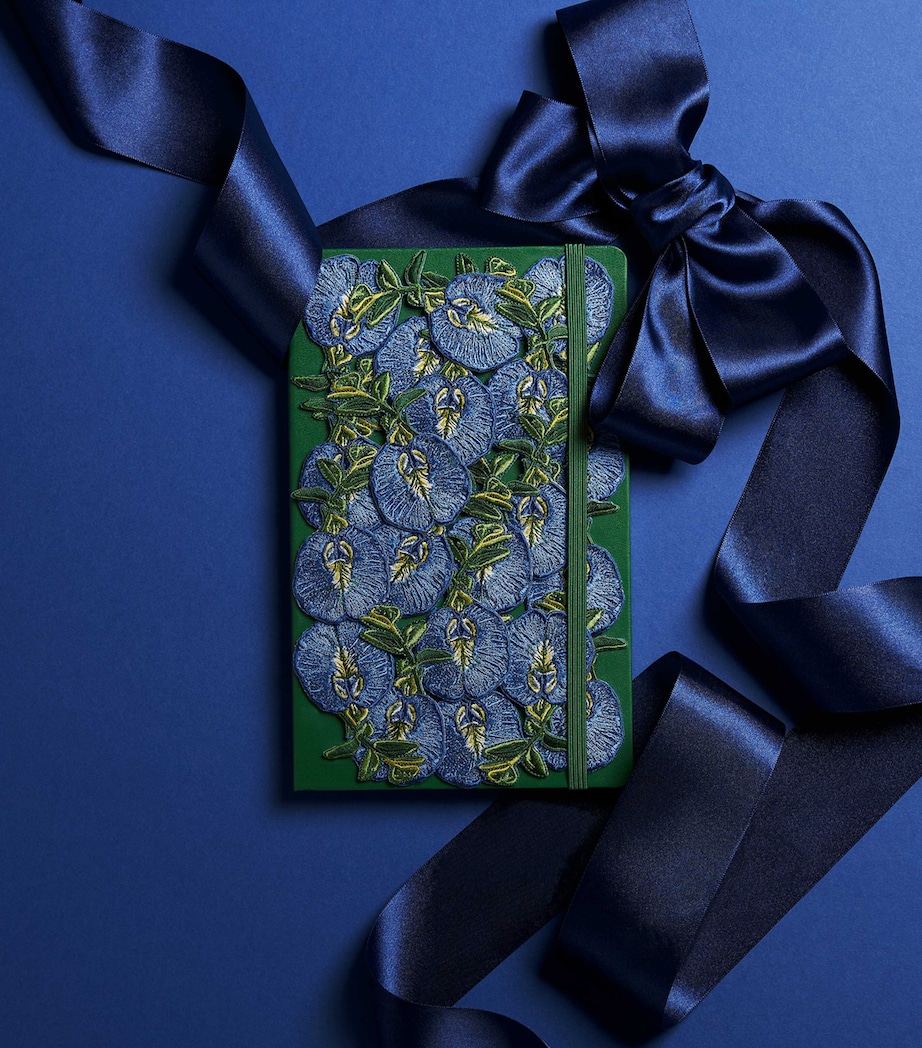 Large Haute Couture Collection Clitoria Blue Notebook MULTI Image 4