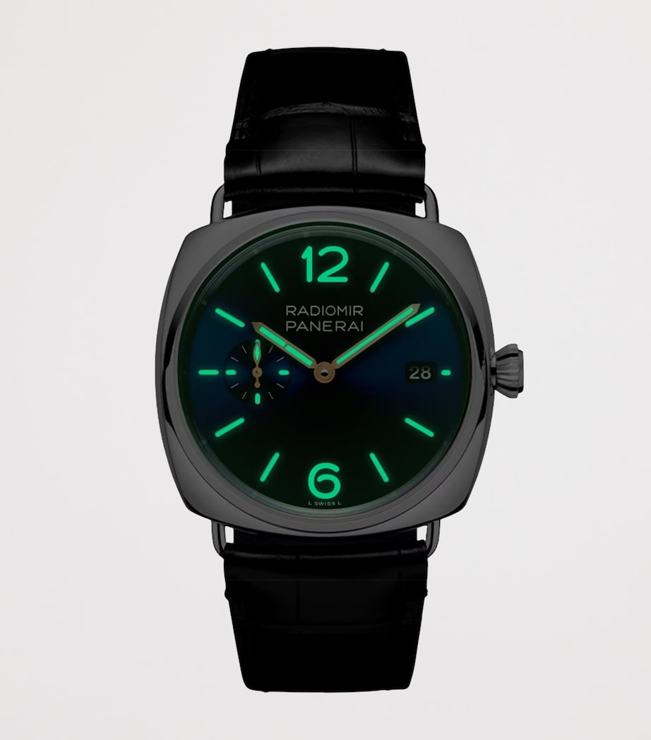 Panerai Steel Radiomir Watch 40mm Blue Image 3