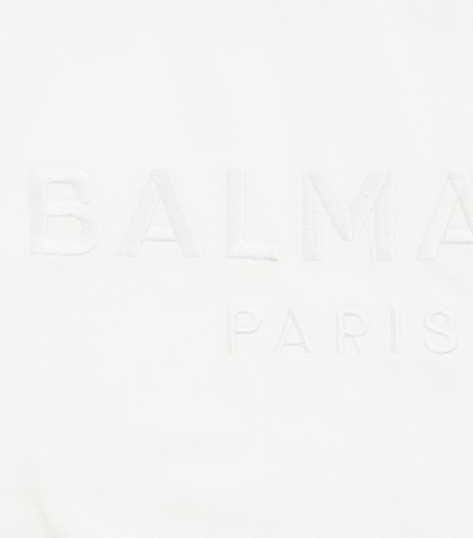 Button-Detail T-Shirt (4-14 Years) 100BC WHITE/WHITE Image 3