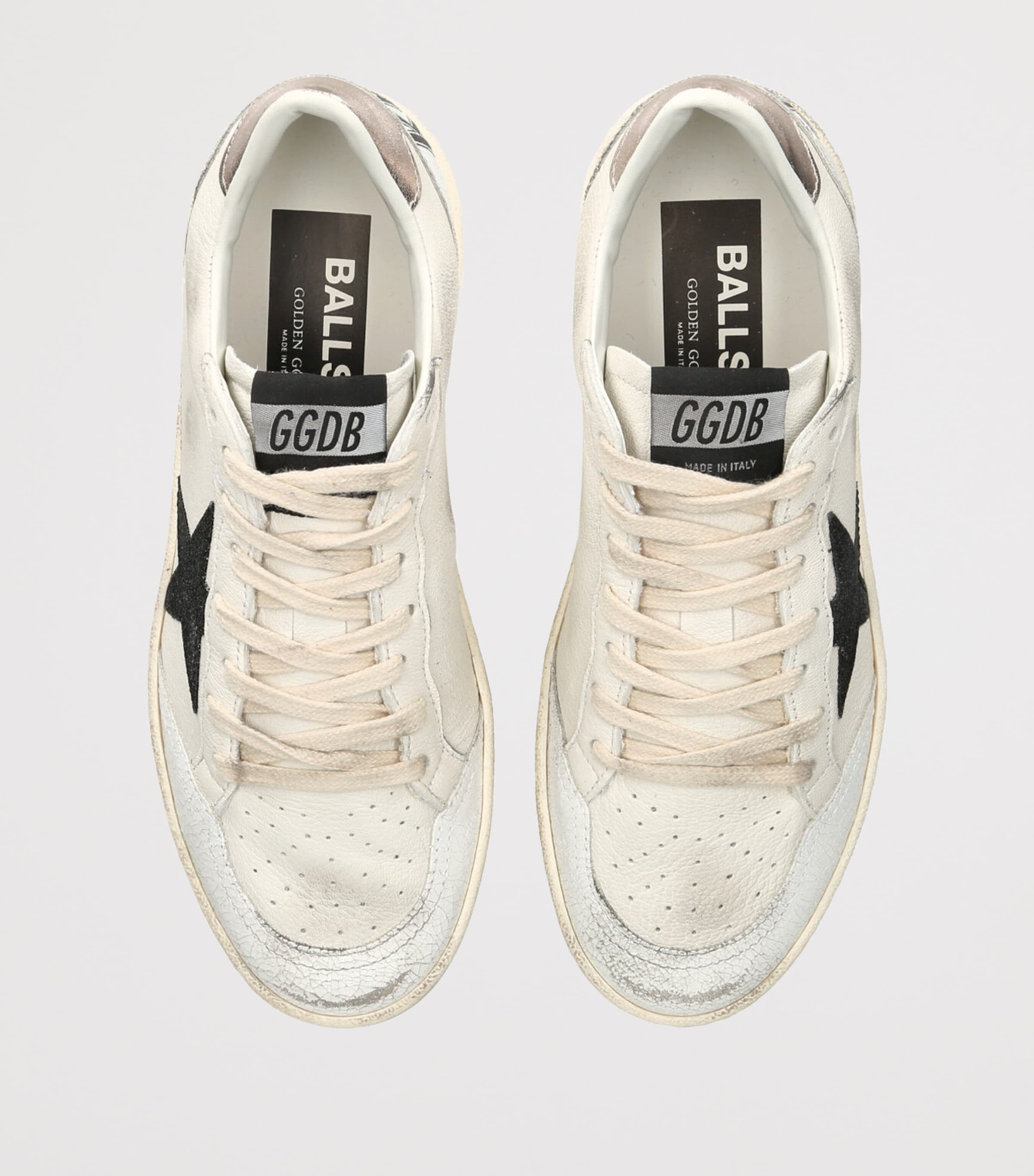 Golden Goose Leather Ball Star Sneakers | Harrods US