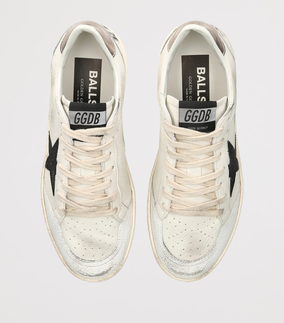 Leather Ball Star Sneakers WHITE/OTH Image 4