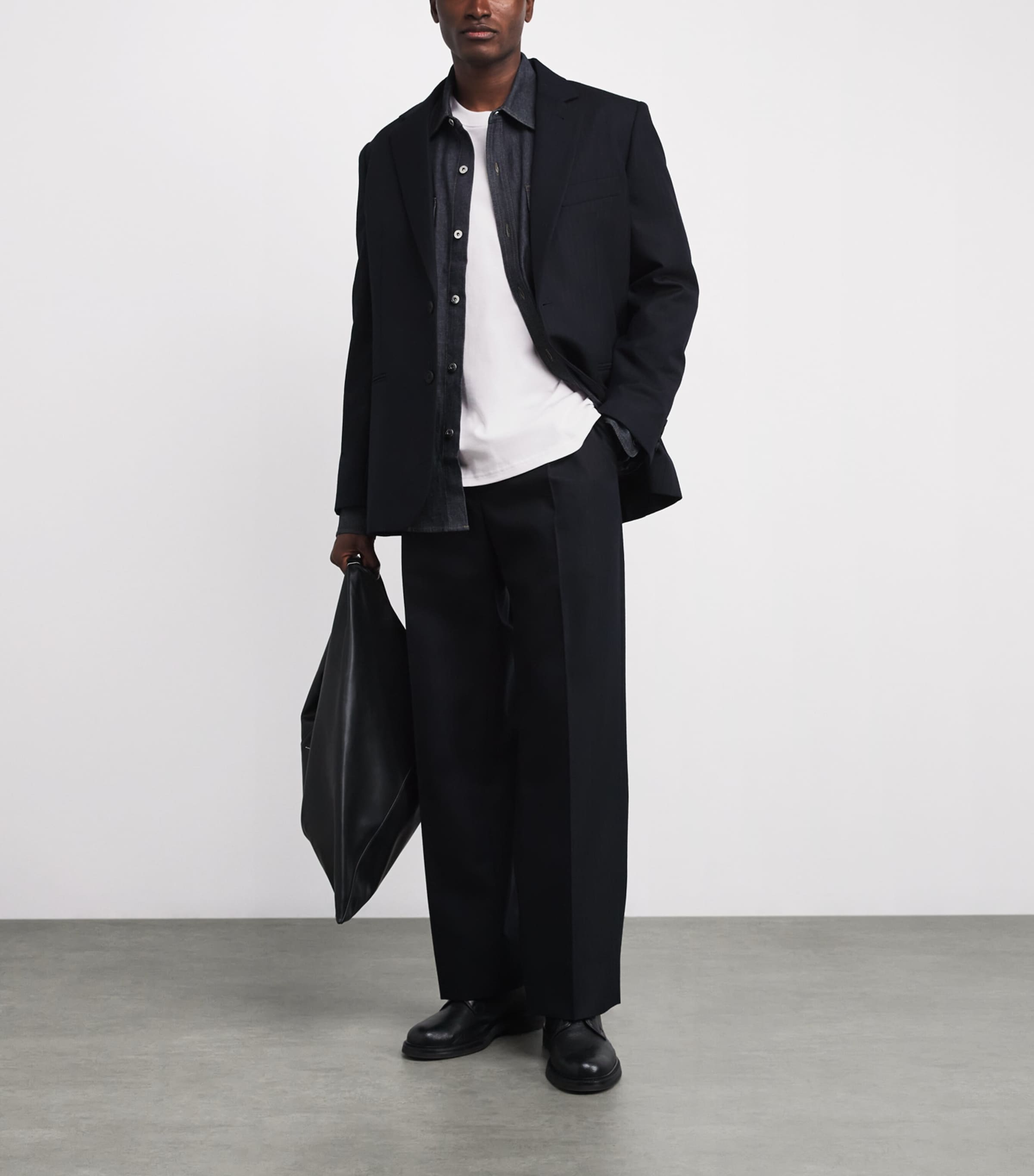 Cotton Embroidered Logo T-Shirt 100 - BLANC Image 2