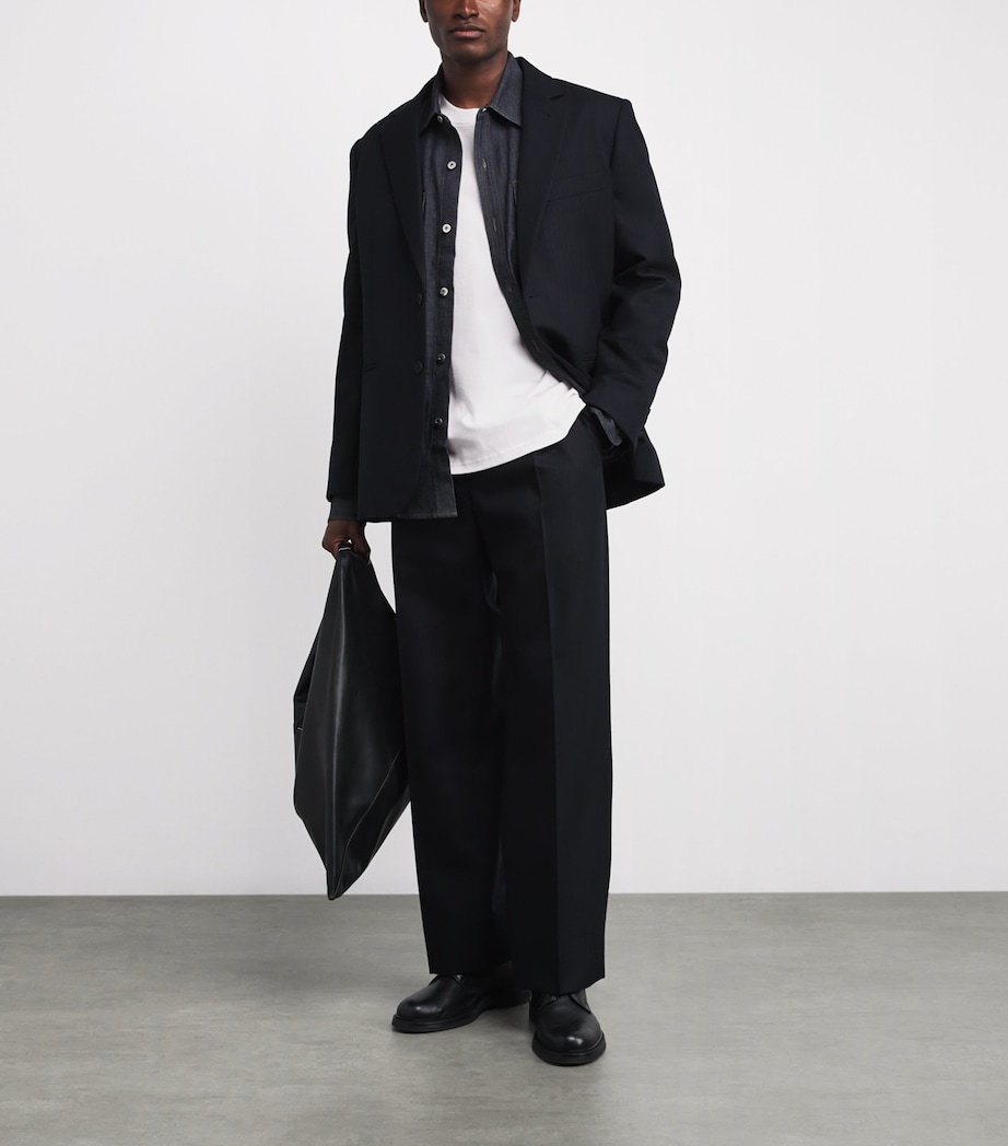 Cotton Embroidered Logo T-Shirt 100 - BLANC Image 2