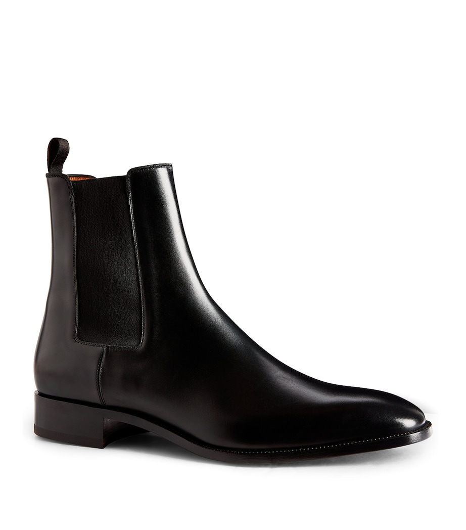 Samson Leather Chelsea Boots BK01 Image 3