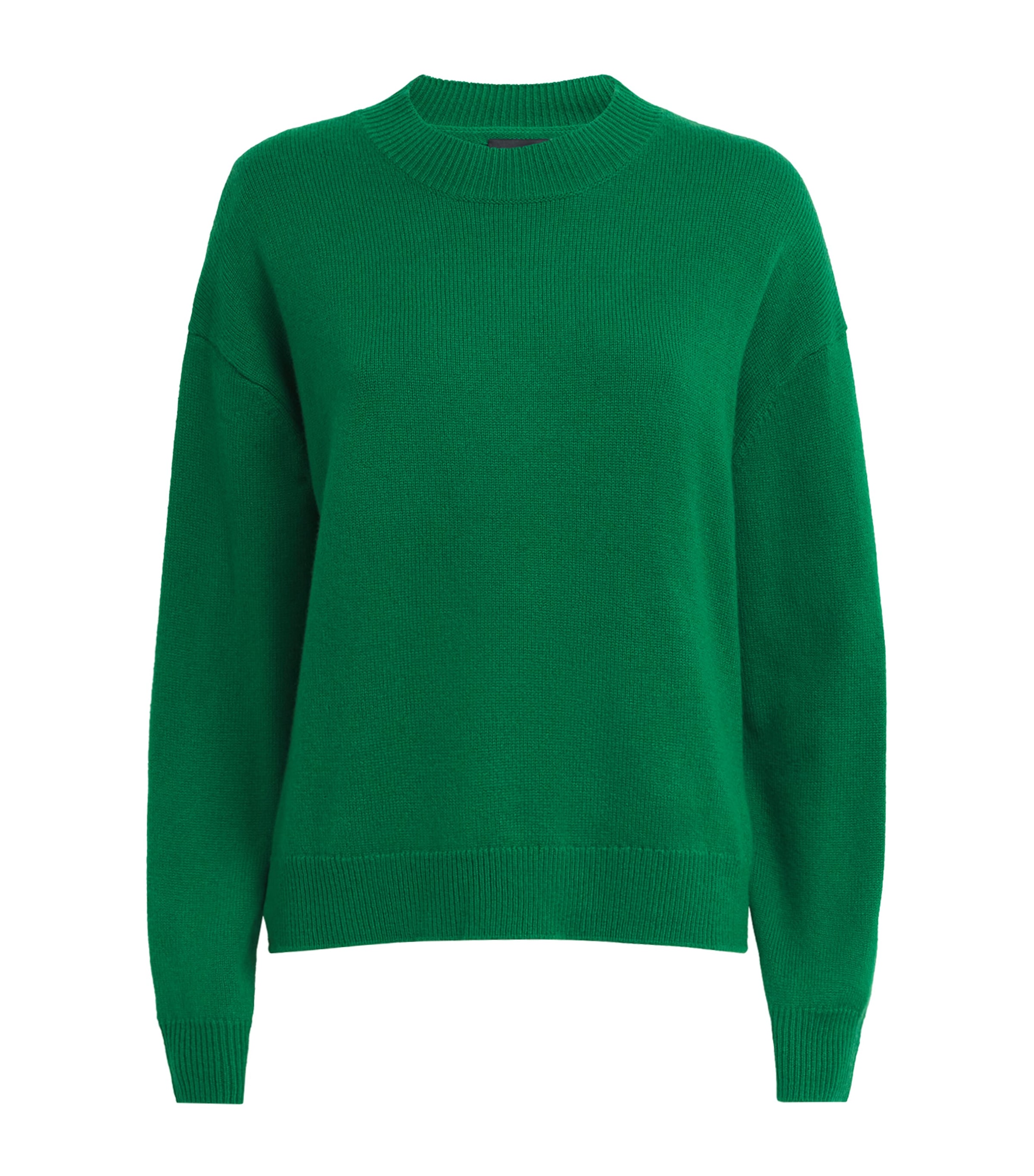 ANINE BING Womens Cashmere Lee Sweater Green Image 1