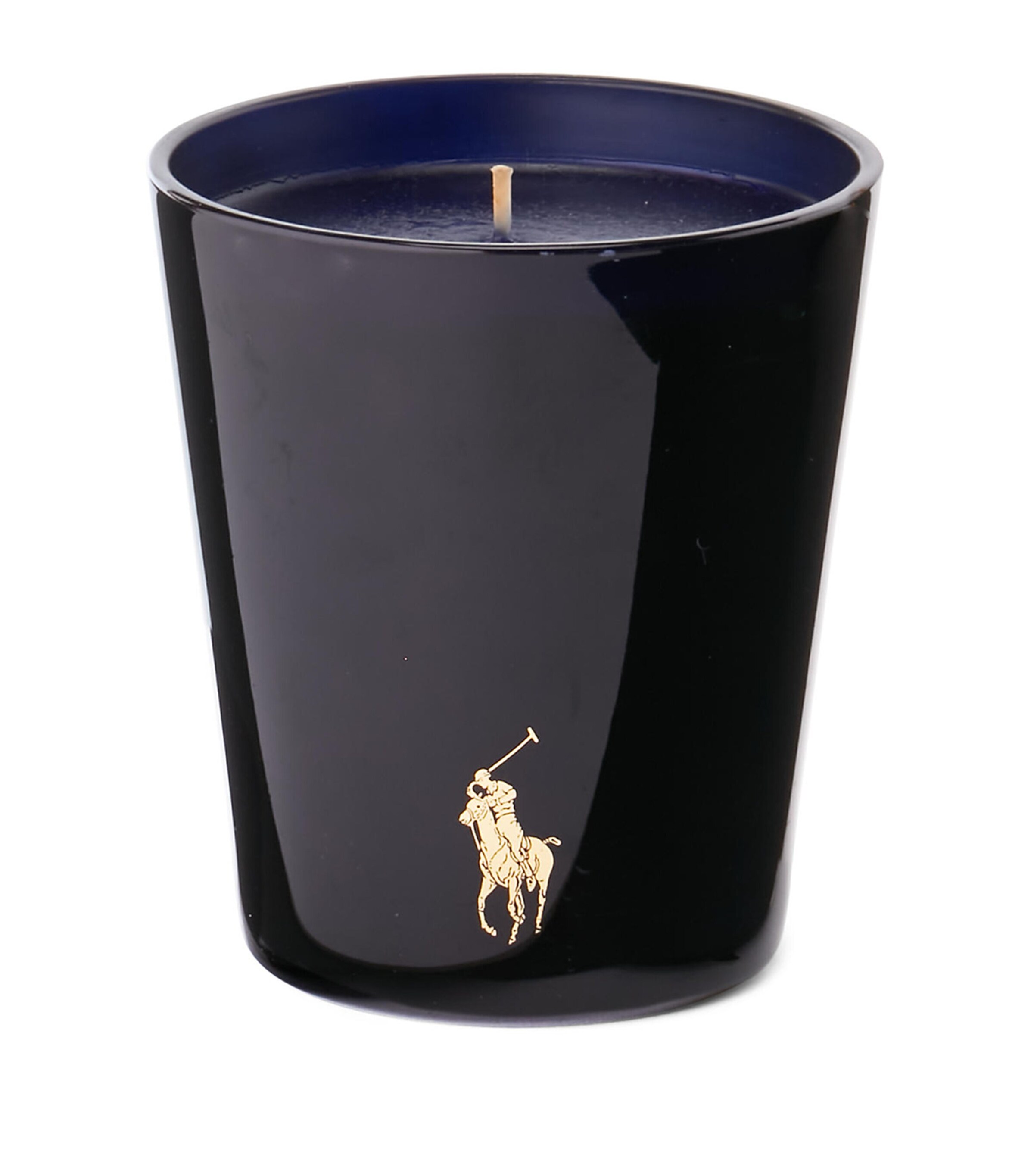 Round Hill Candle (265g) NAVY / GOLD Image 2