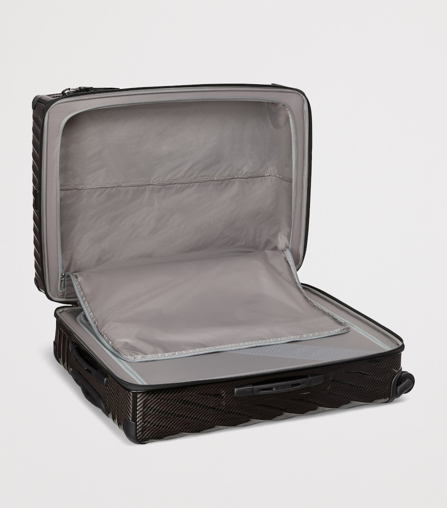 19 Degree Lite Short Trip Checked Suitcase (66cm) BLACK GRAPHITE A205 Image 3