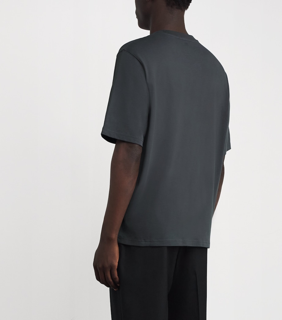 Cotton Ami de Coeur Boxy T-Shirt 020 - ANTHRACITE Image 4