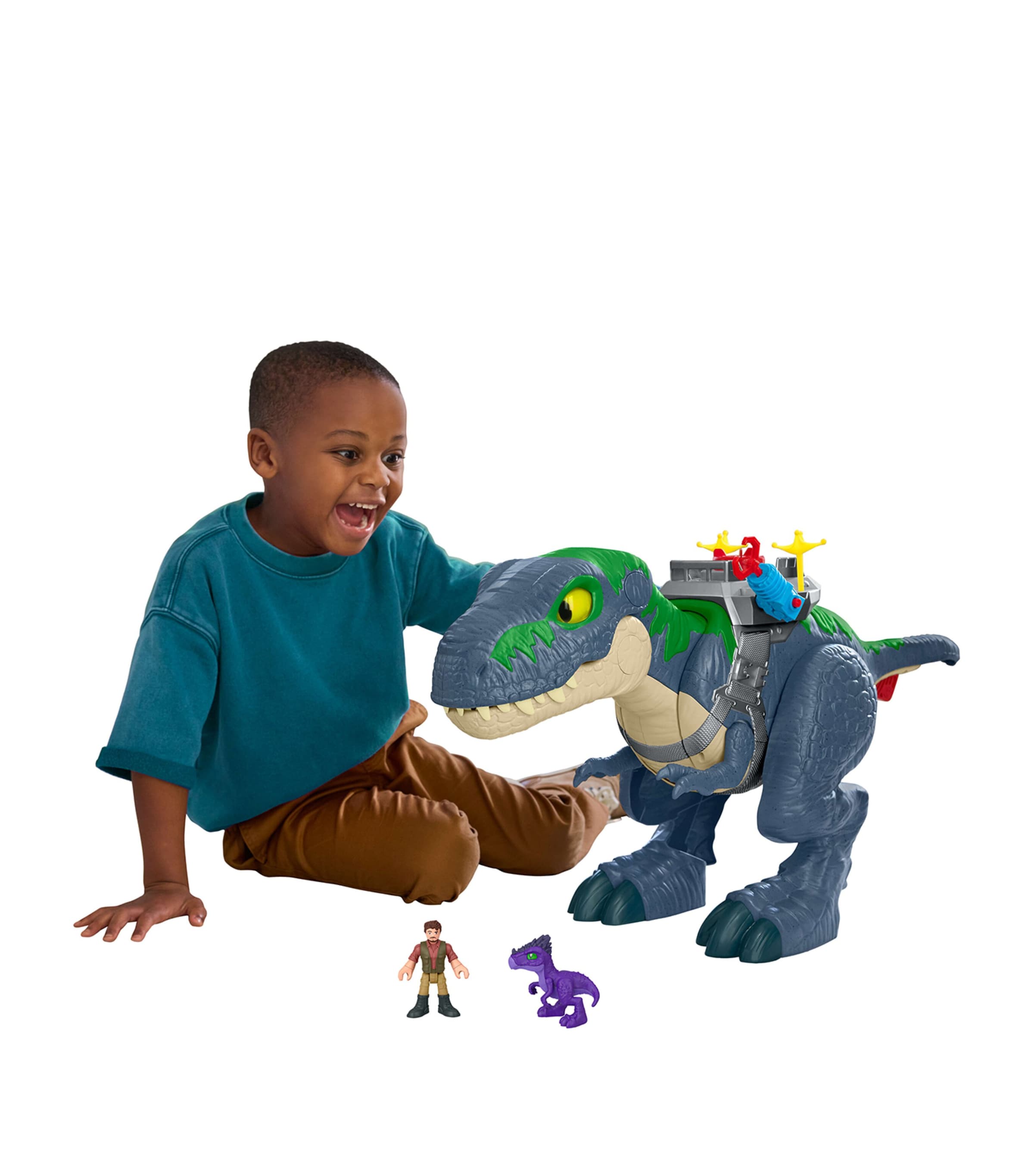 Ultimate Action Chomp T-Rex Dino Toy MULTI Image 3