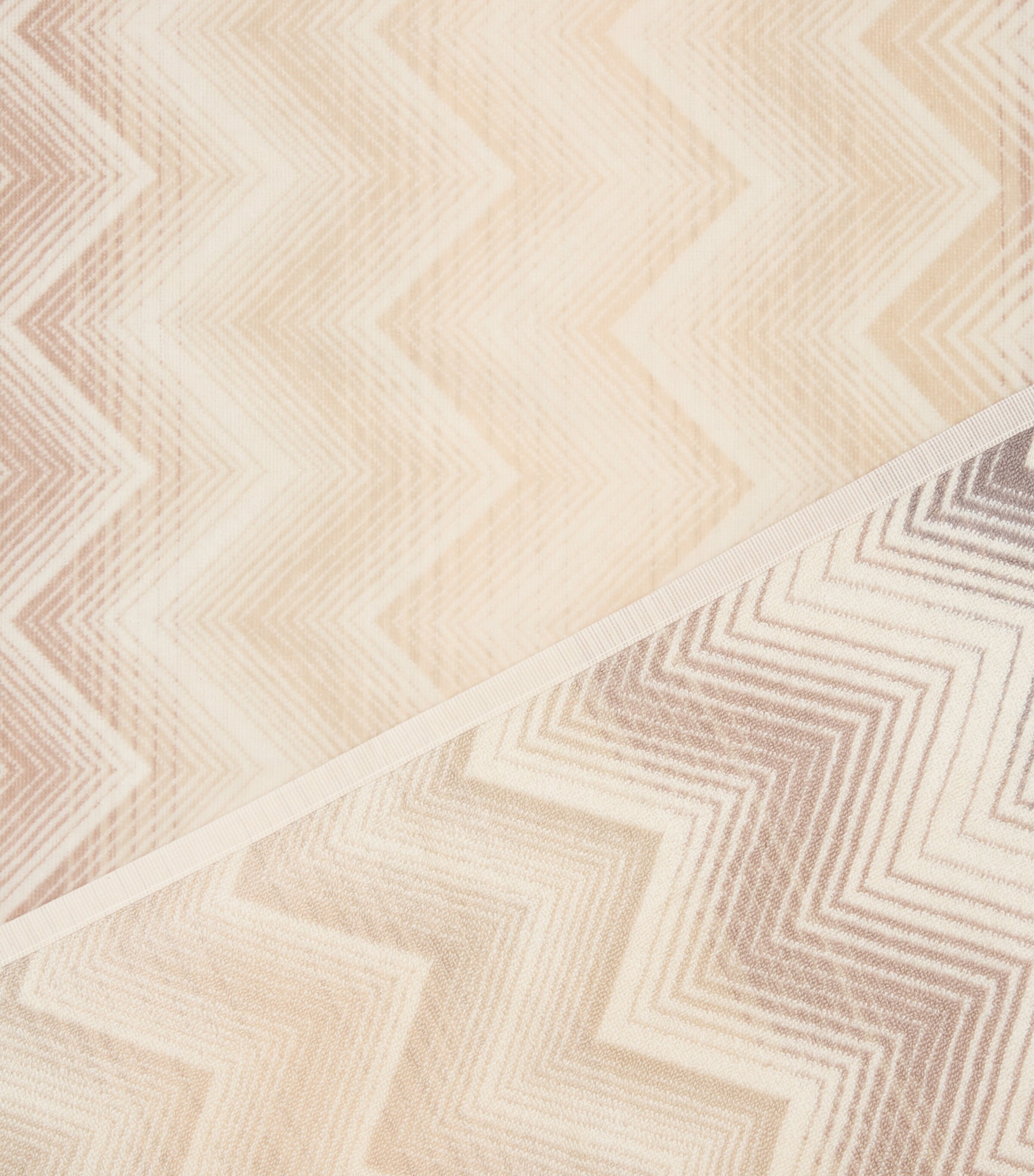 Missoni Home Marea Bath Sheet (100cm x 150cm) Natural/cream Image 4