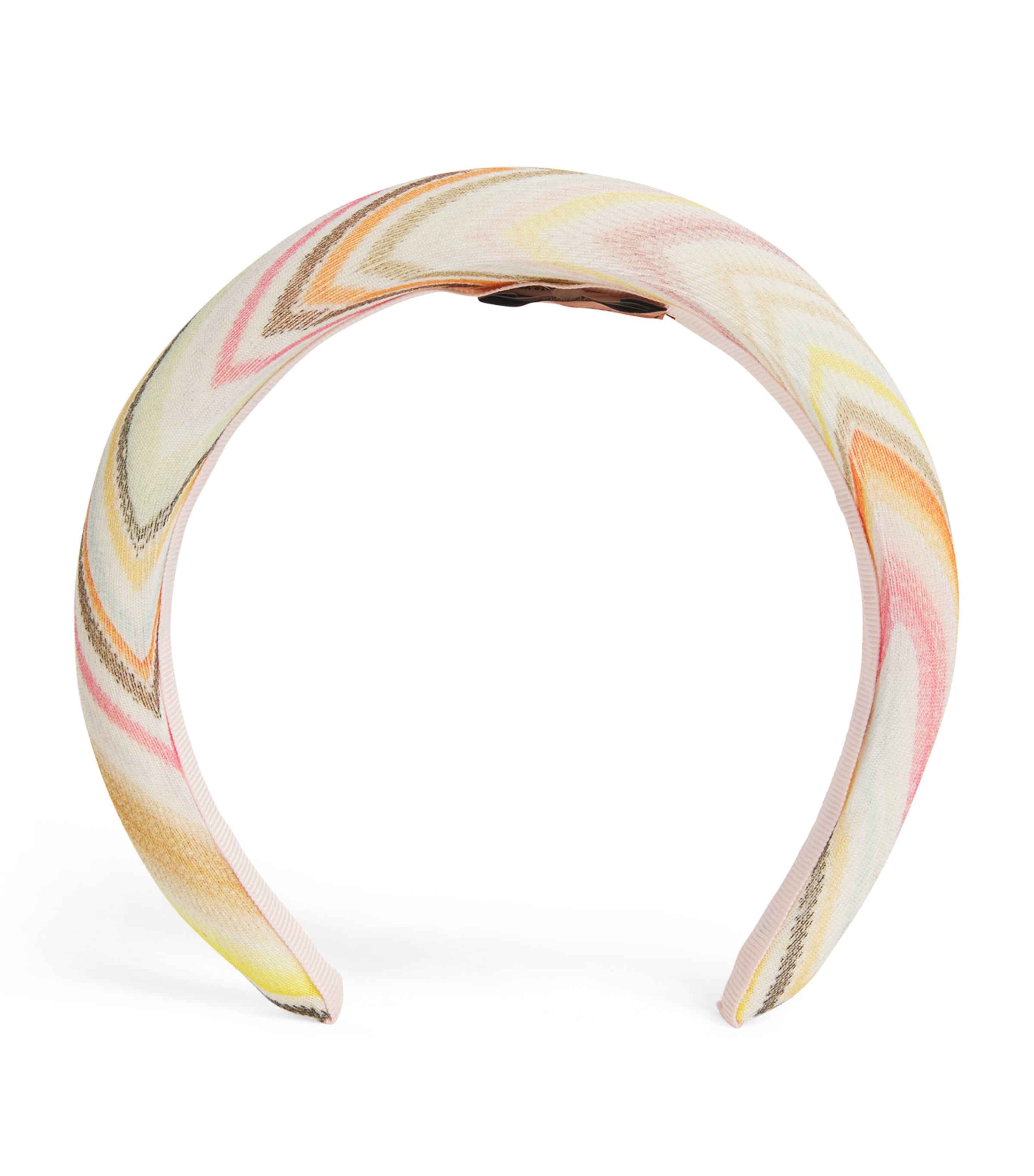 Missoni Kids' Zigzag Headband In Blue