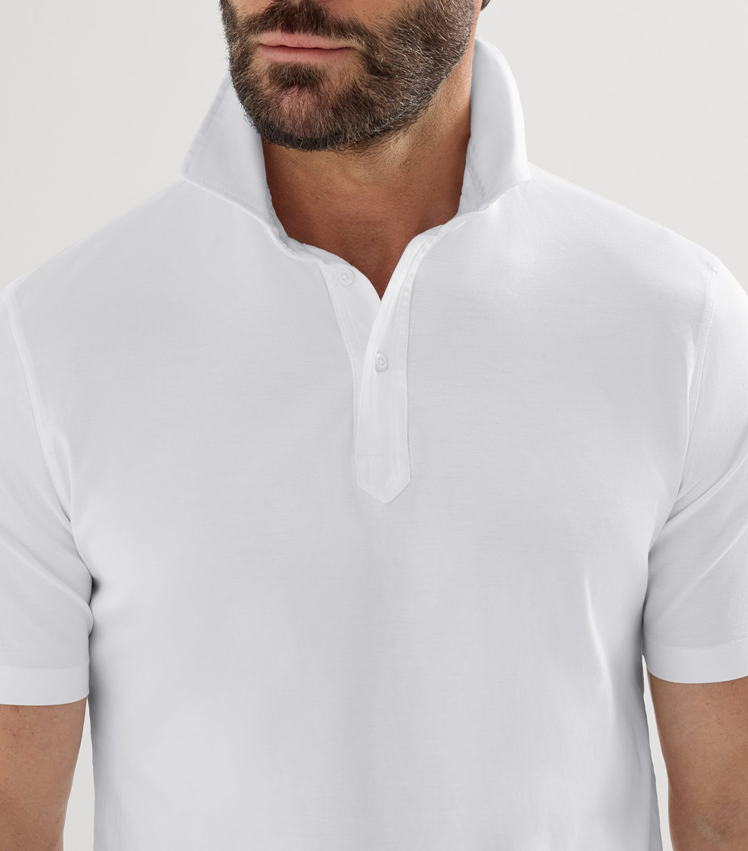 Brunello Cucinelli Mens Cotton Polo Shirt Image 6