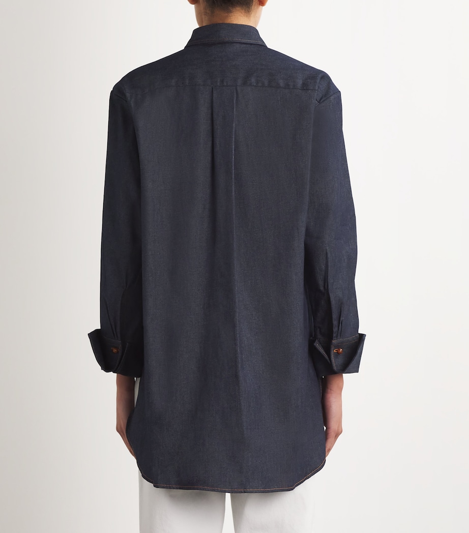 Denim Reflection Shirt INDIGO DENIM 6OZ Image 4