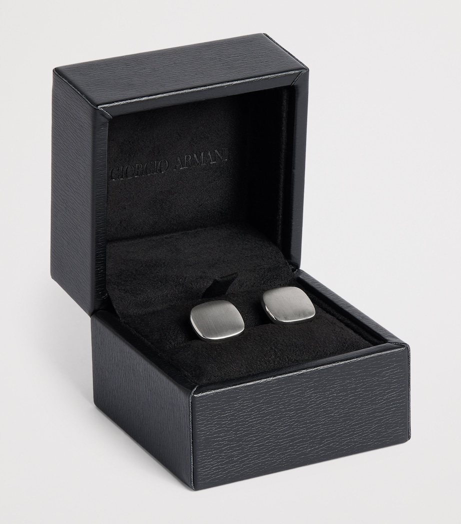 Sterling Silver Round Cufflinks 17 Image 3