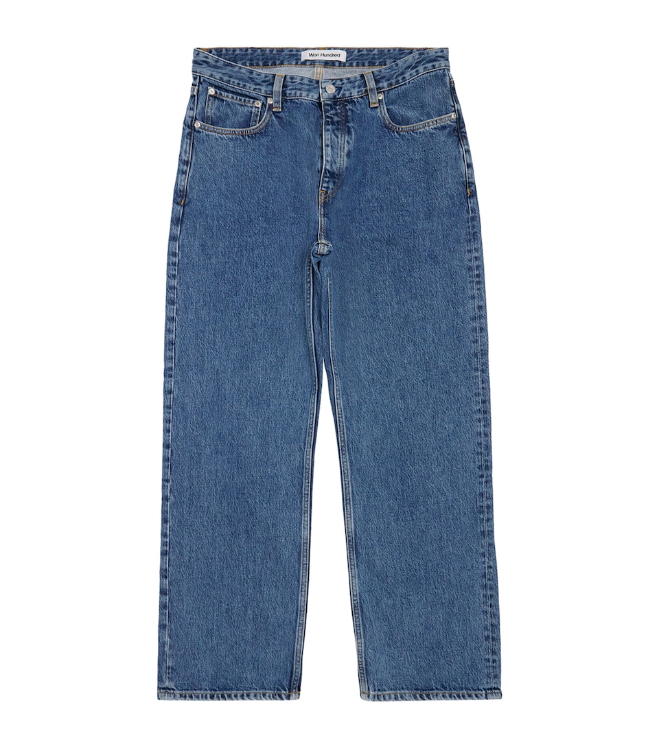 Won Hundred Steve Relaxed Jeans Cut Blue