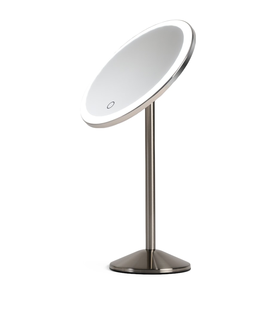 Tabletop 5X Rechargeable LED Mirror SILVER Image 1