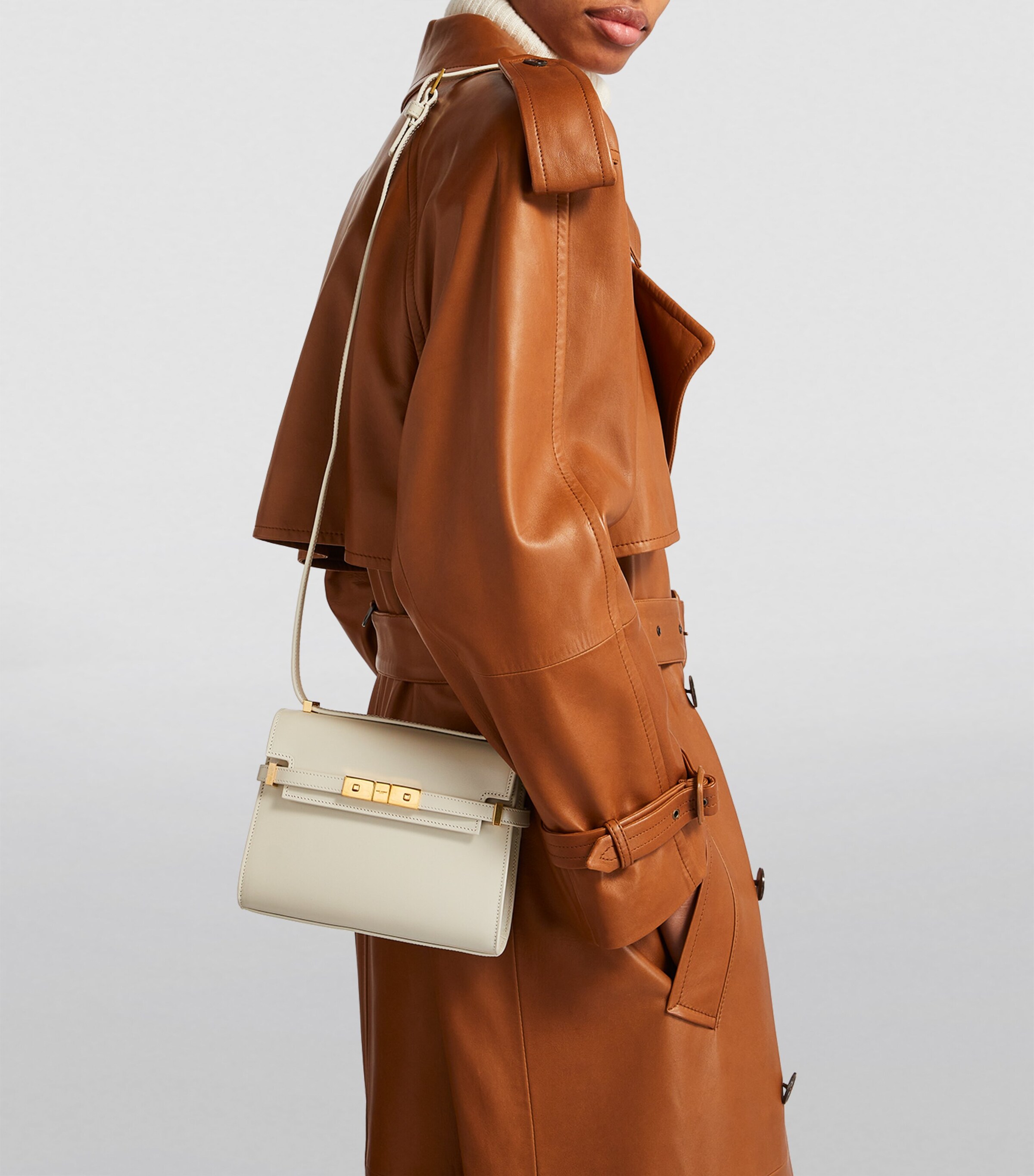 【SAINT LAURENT】MINI MANHATTAN CROSSBODY BAG Mini Manhattan Bag | SAINT LAURENT | elysewalker