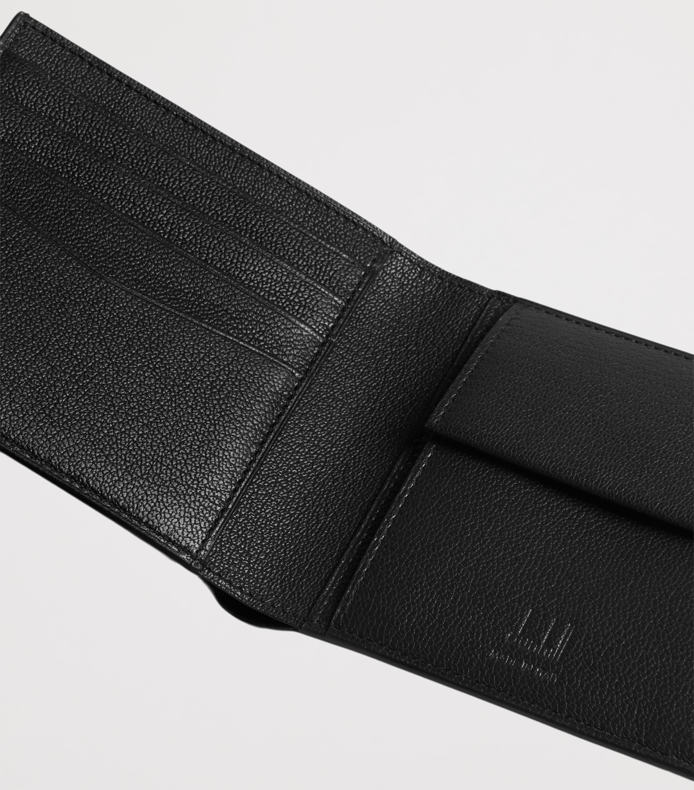 Goatskin Duke Fine Wallet 001BLACK Image 3