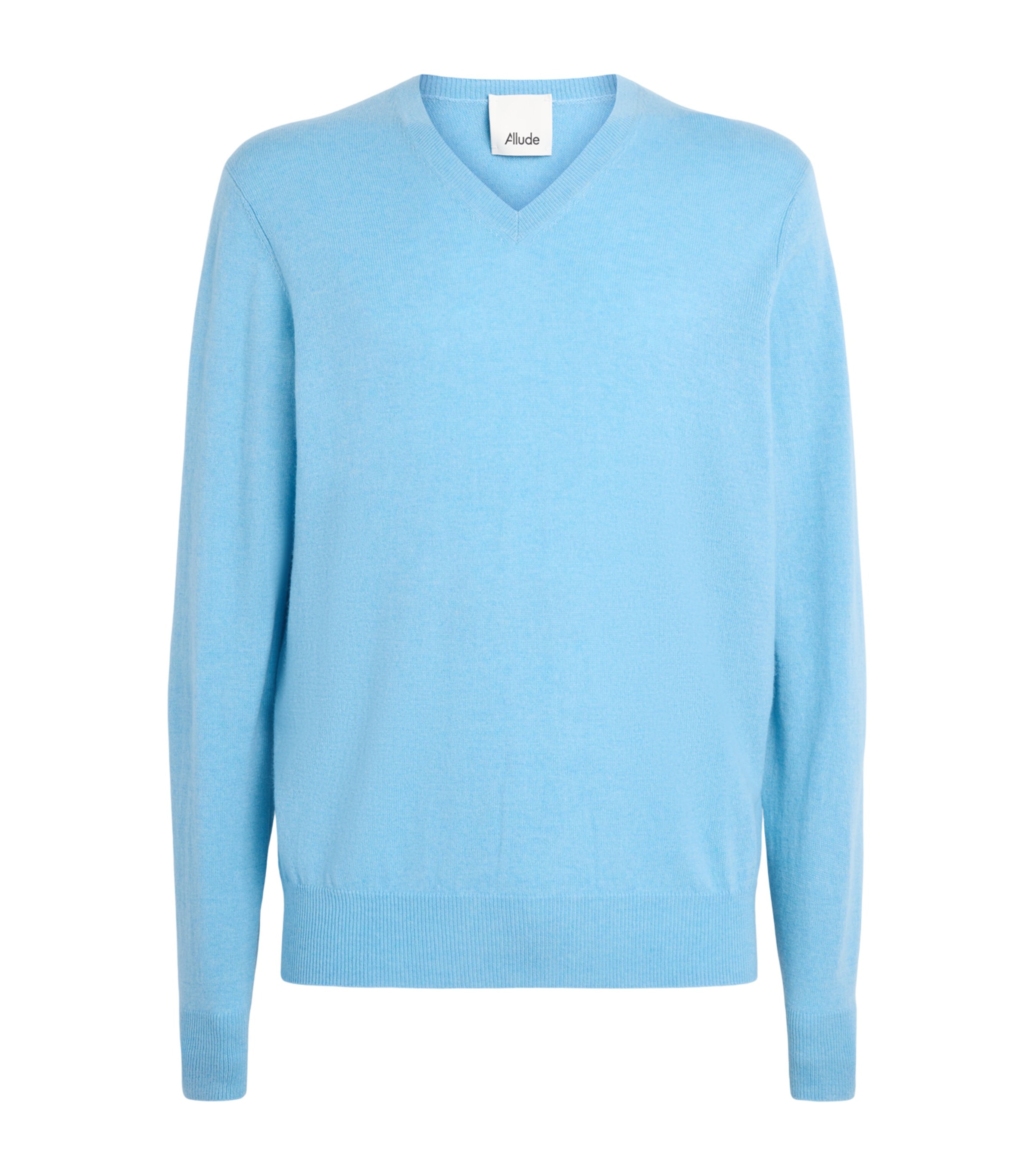 Allude Mens Cashmere V-Neck Sweater Image 1