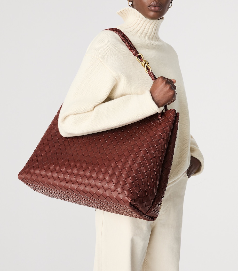 Large Lambskin Andiamo Shoulder Bag 2507 Image 7