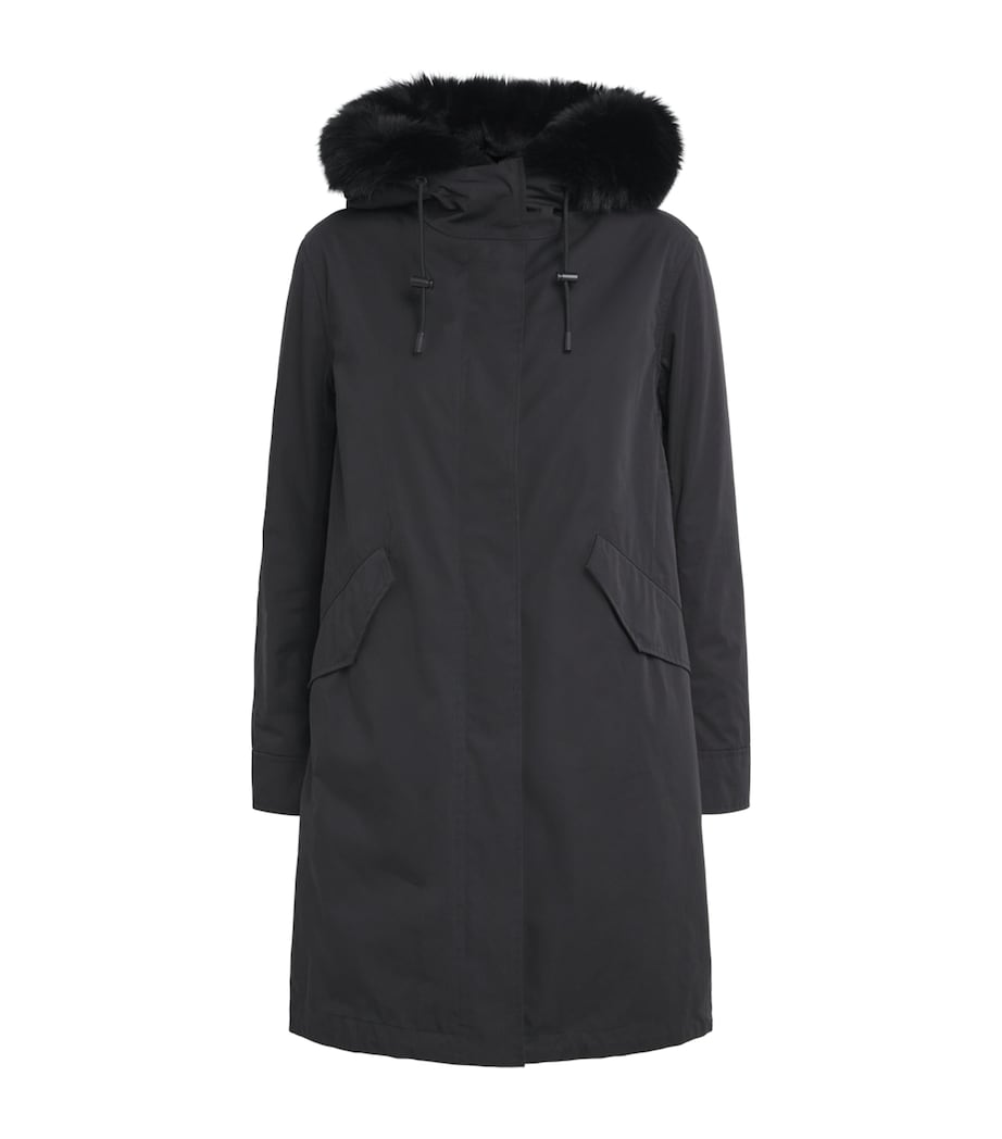 Waterproof Fox-Rabbit Fur Parka C99 Image 1