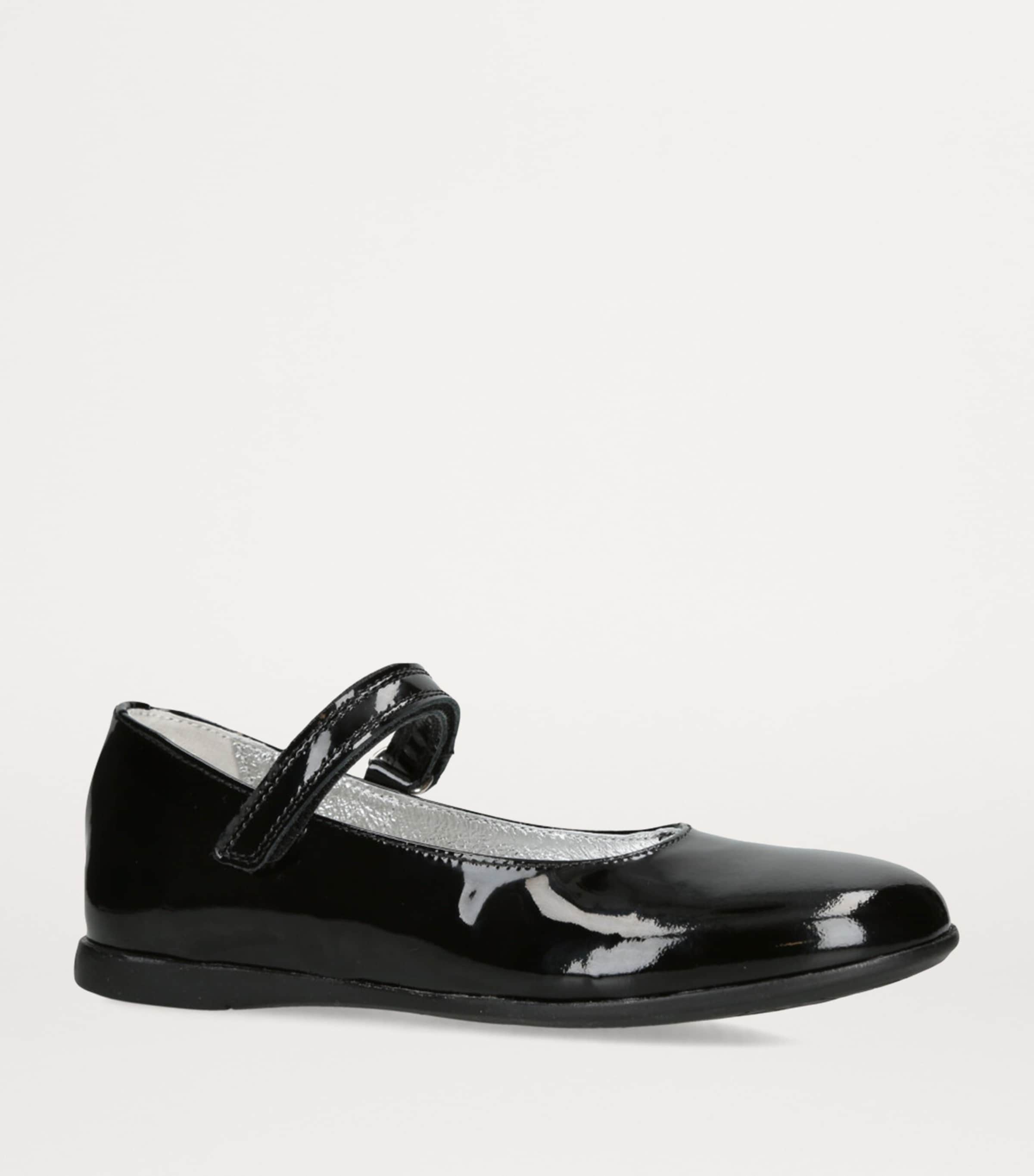 papouelli Patent Leather Evie Flats Black Image 3