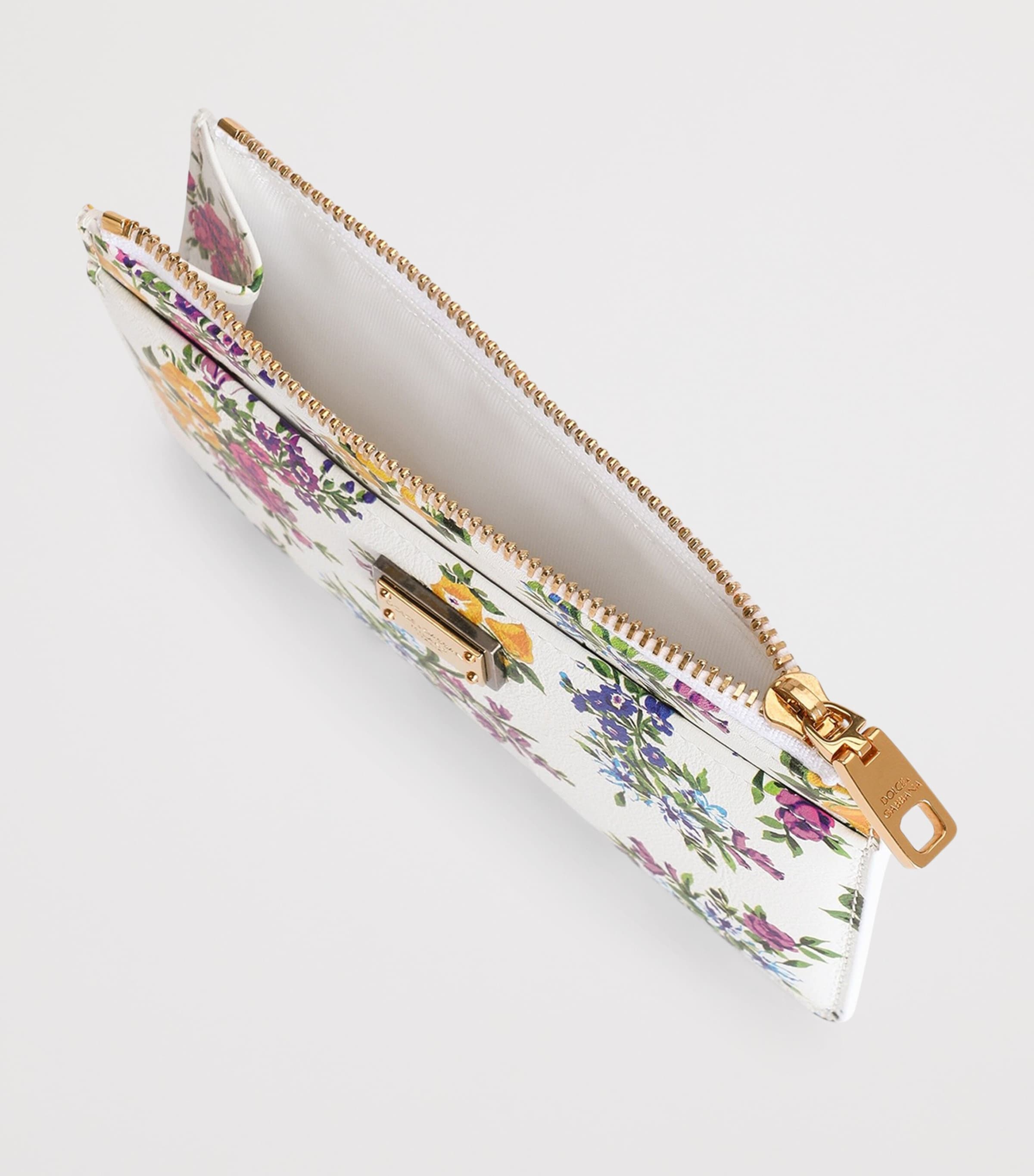 Dolce&Gabbana Multi Calfskin Floral Print Card Holder | Harrods US
