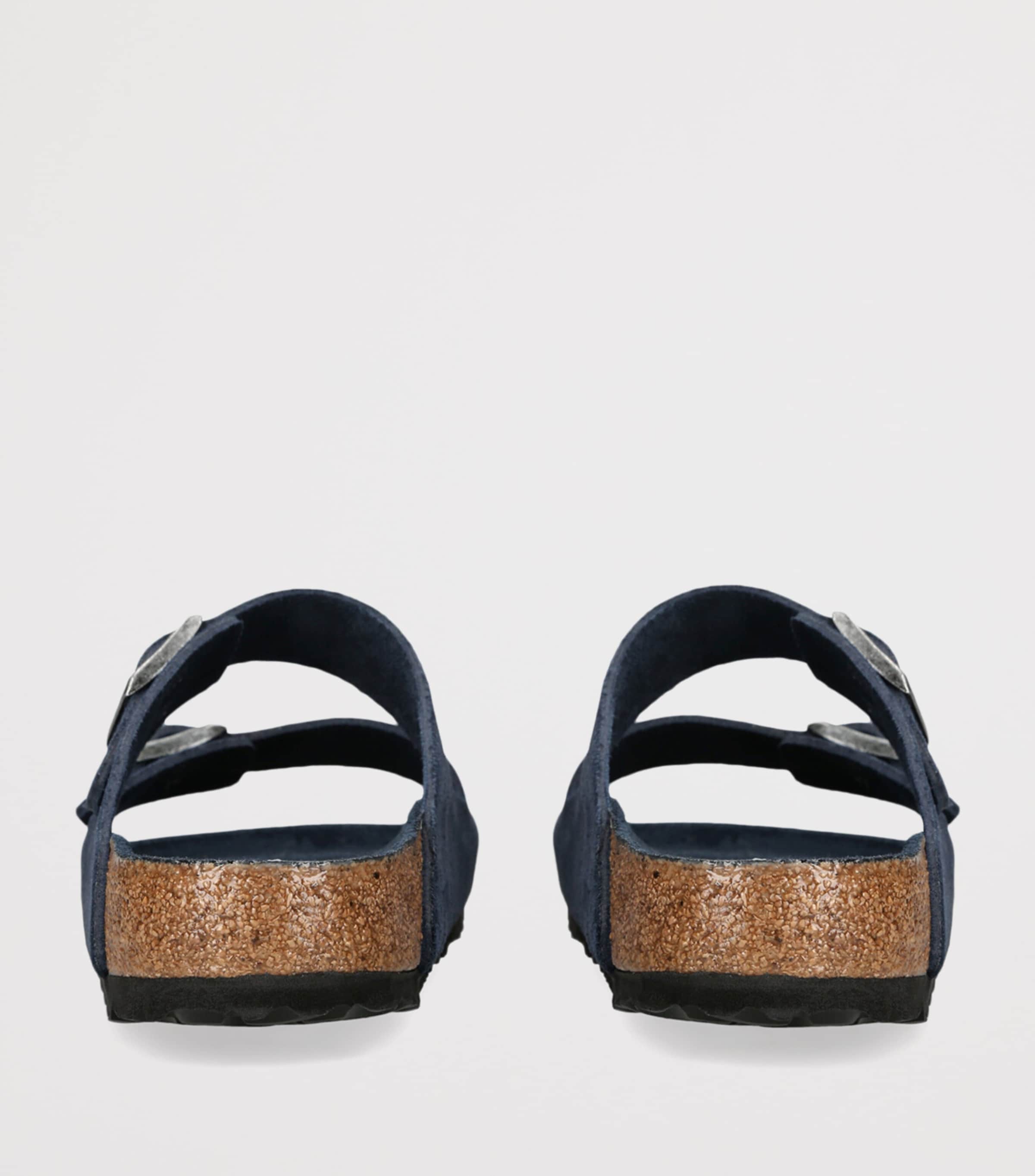 Birkenstock Suede Arizona Sandals Navy Image 2