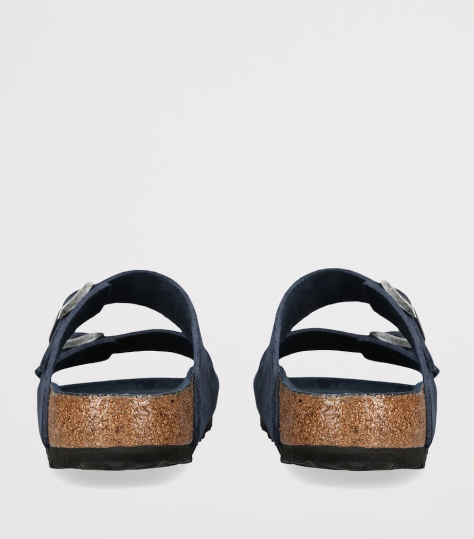 Birkenstock Suede Arizona Sandals Navy Image 2