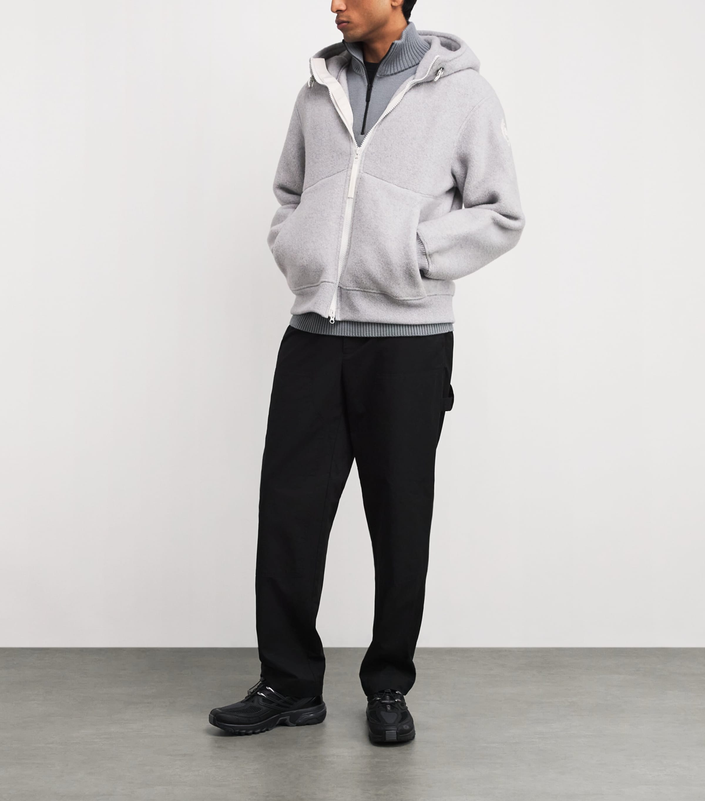 Wool-Blend Chilliwack Zip-Up Hoodie SILVRBIRCH HTHR 9309 Image 2