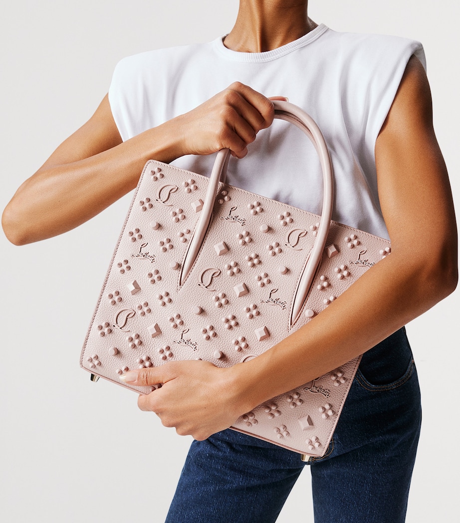 Medium Paloma Calf Leather Top-Handle Bag P891 Image 5