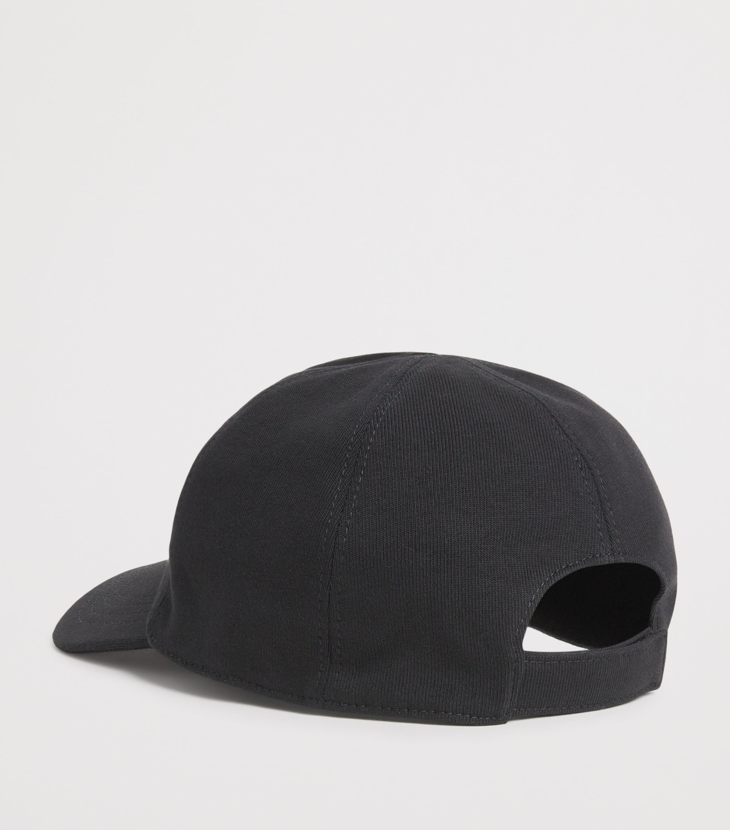 x Moncler Logo Baseball Cap 999 - BLACK Image 2