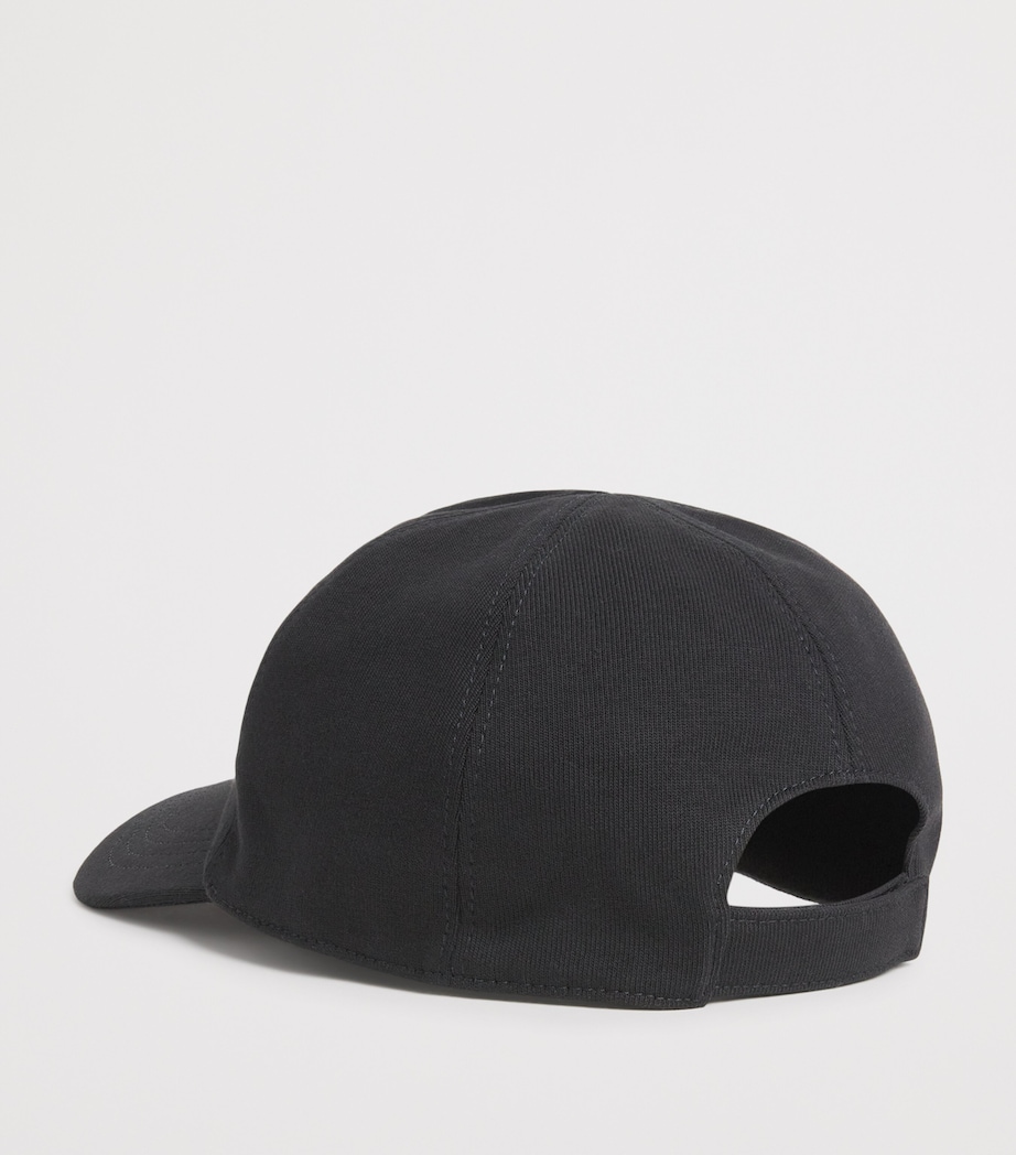 x Moncler Logo Baseball Cap 999 - BLACK Image 2