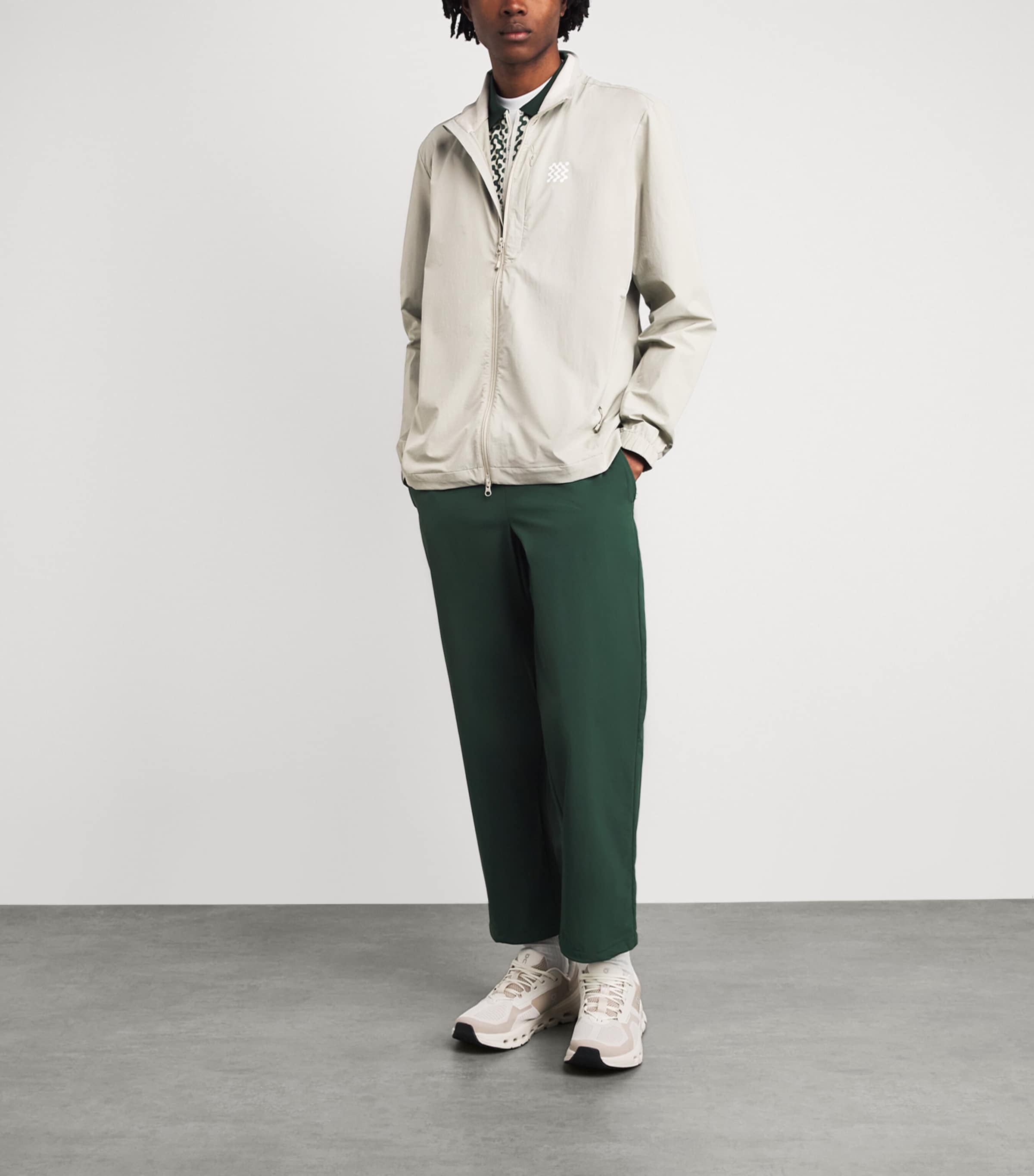 Manors Mens Lightweight Course Jacket Dune Image 2