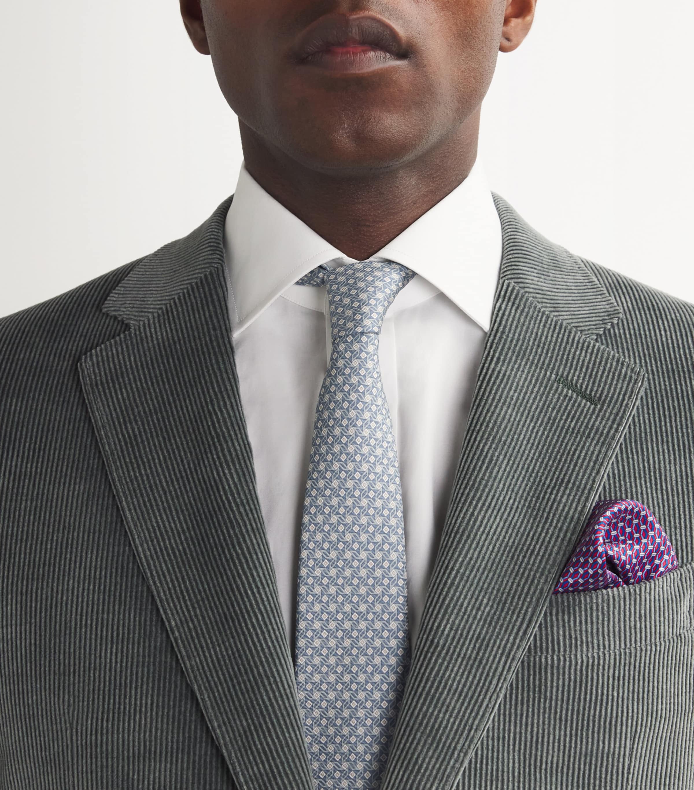 Canali Silk Jacquard Tie Image 3