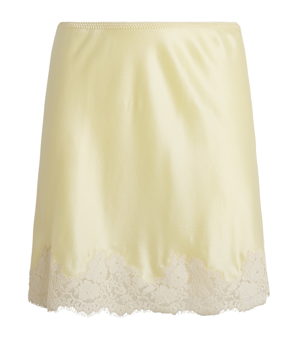 DÔEN Silk Giulietta Mini Skirt Gateau