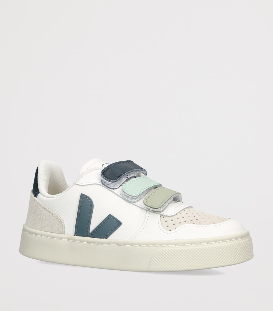 Veja Kids Leather V-90 Sneakers White/comb Image 2