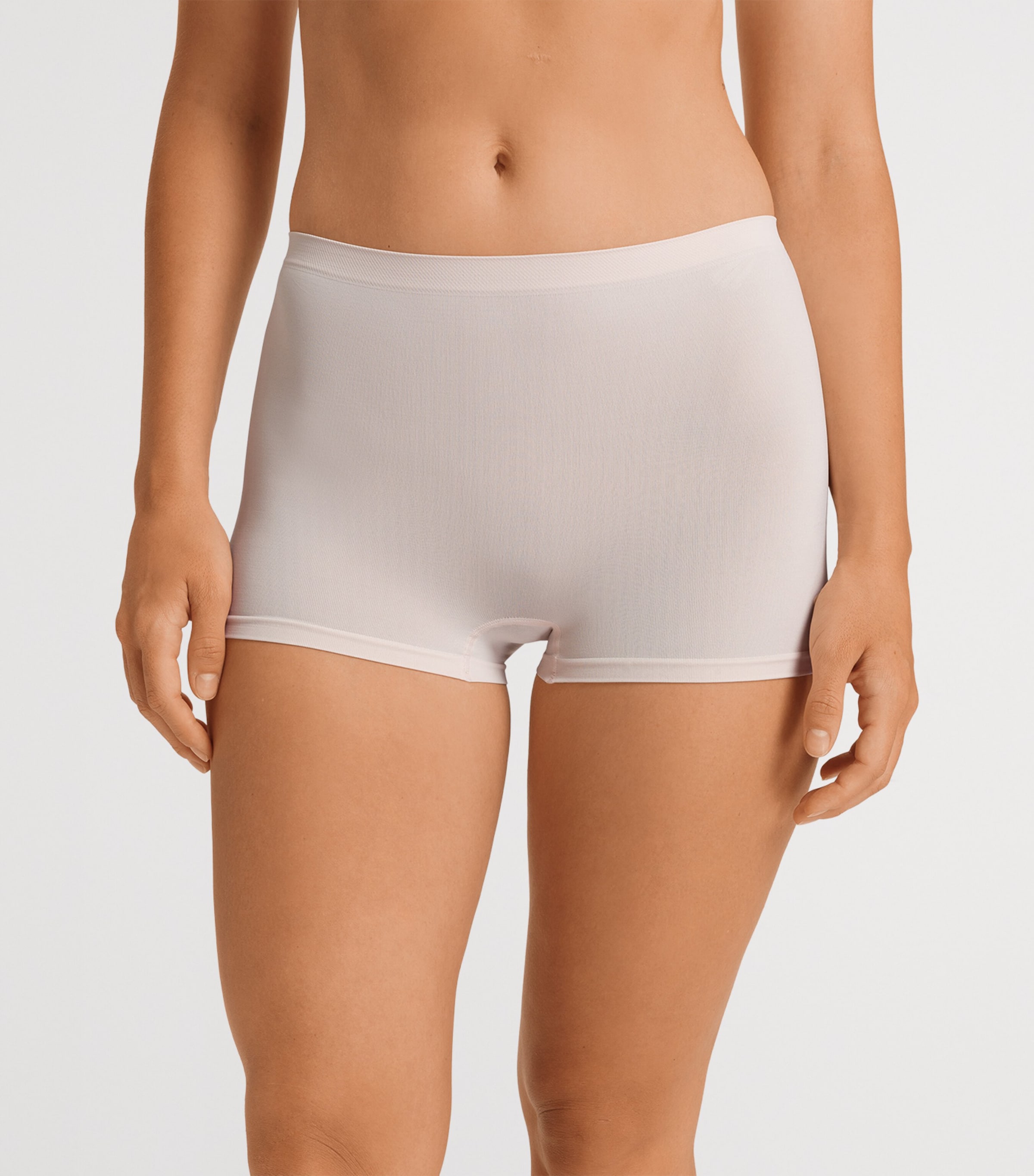 Hanro Womens Touch Feeling Boy Leg Briefs Melon Soda Image 3