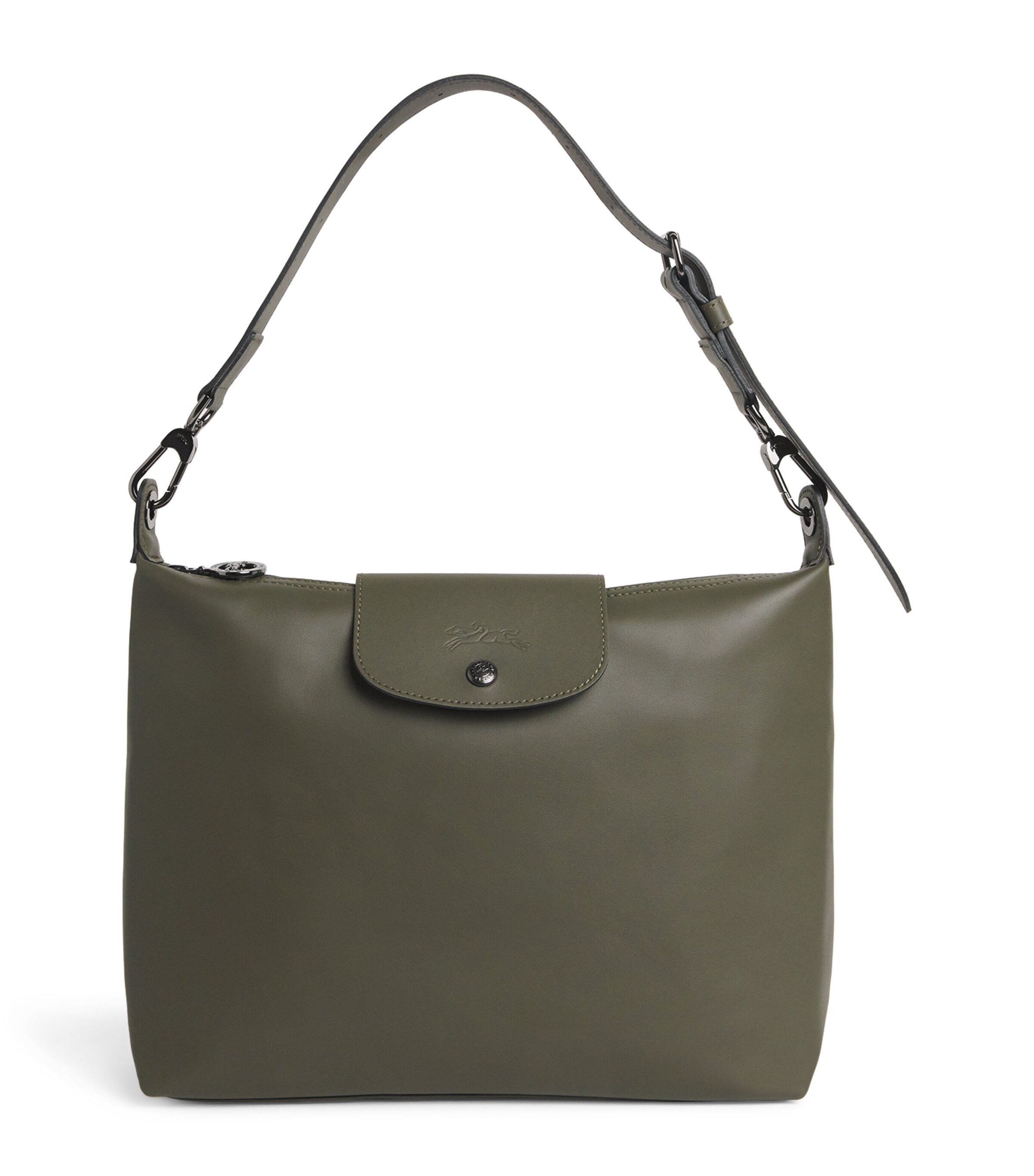 Longchamp Medium Leather Le Pliage Xtra Tote Bag Fir Image 1